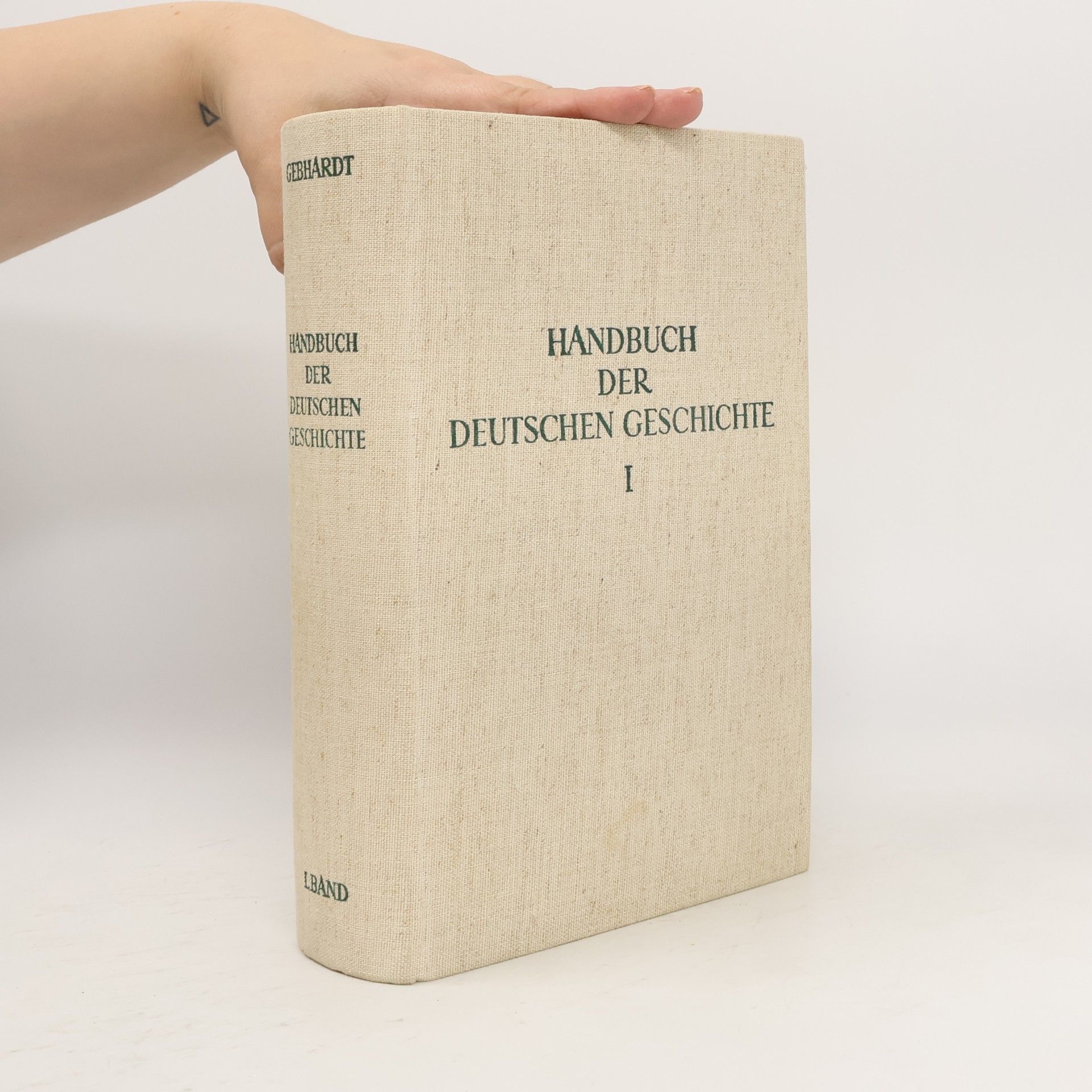 Bruno Gebhardt Handbuch der deutschen Geschichte I.