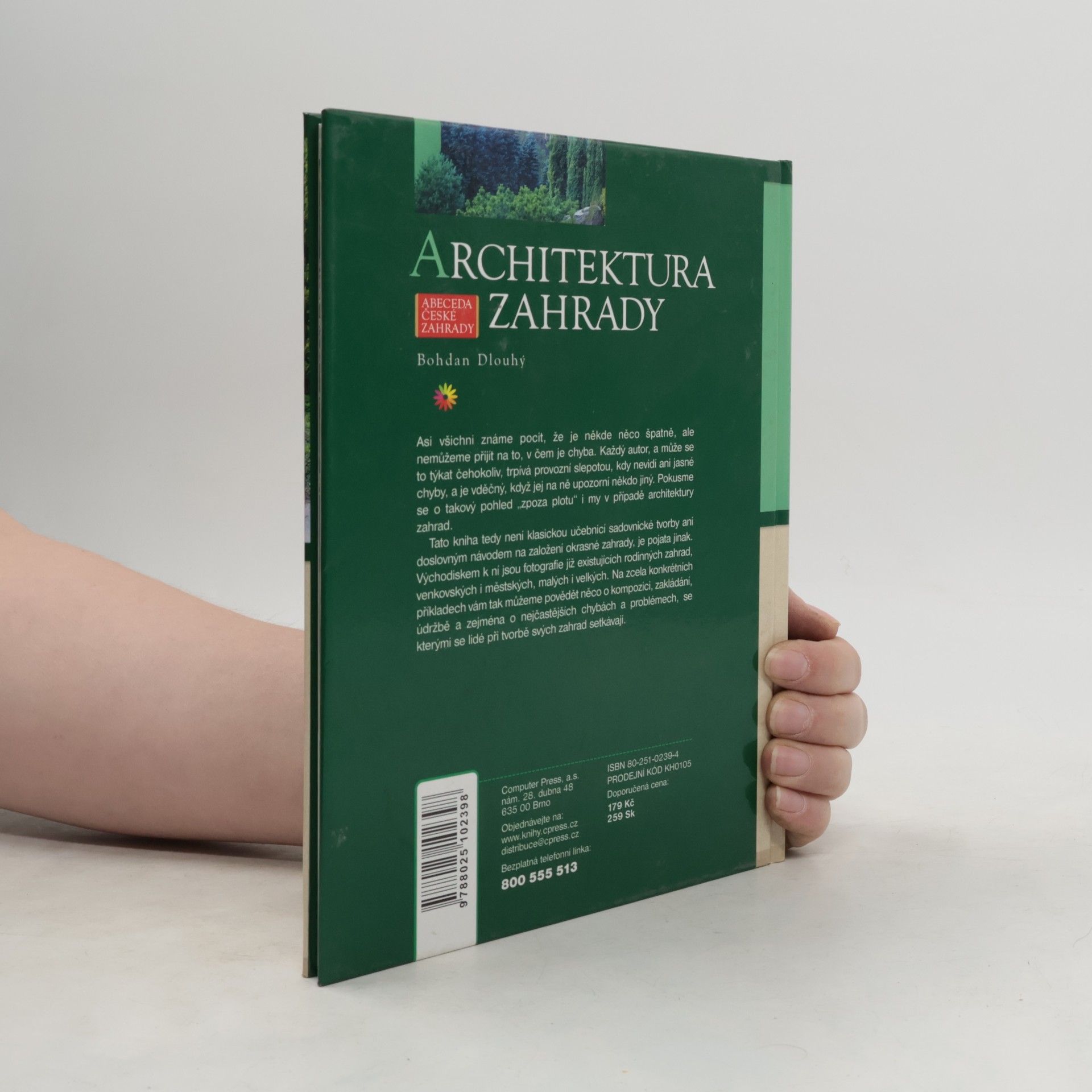 Bohdan Dlouhý Architektura zahrady
