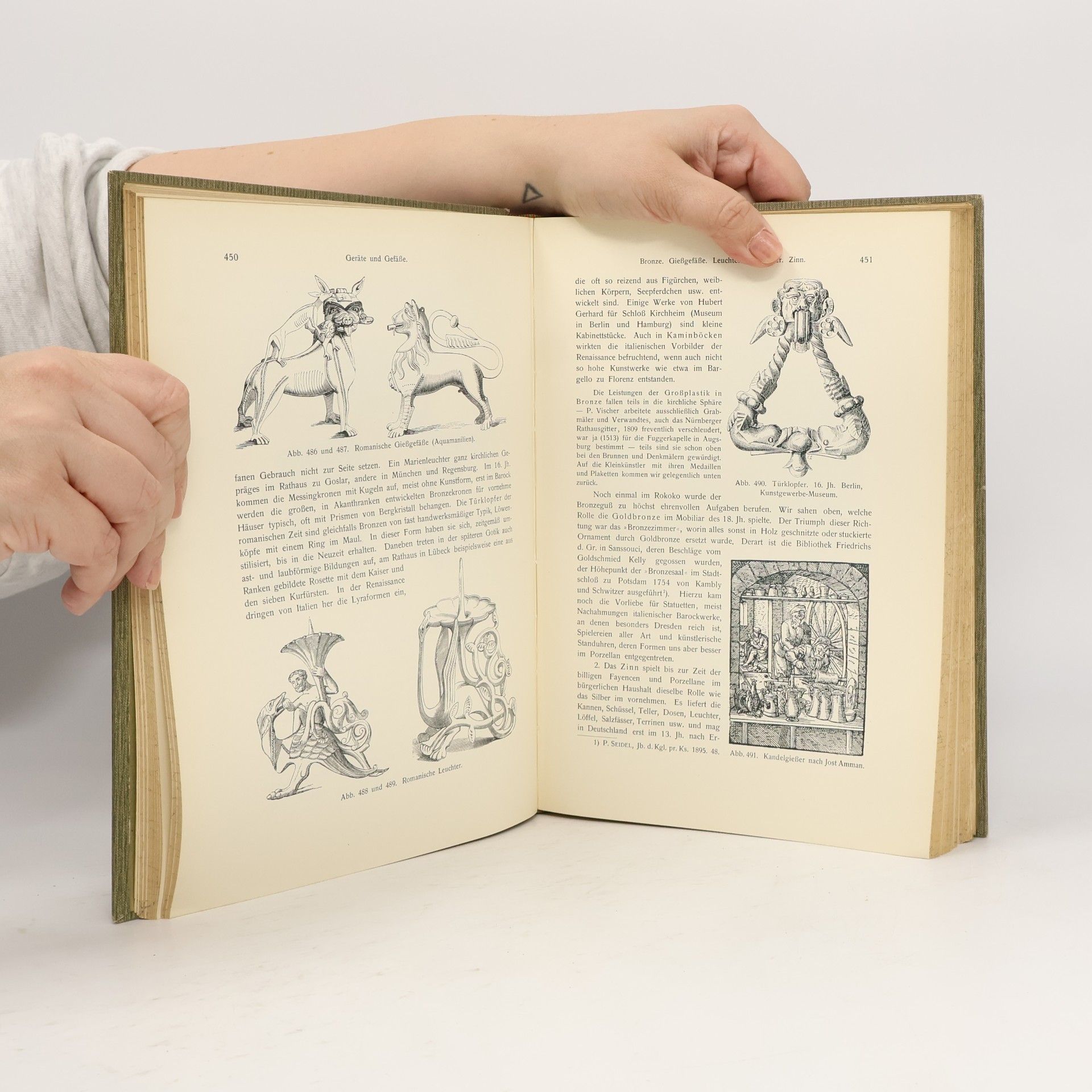 Heinrich Bergner Handbuch der kirchlichen Kunstaltertümer in Deutschland II.