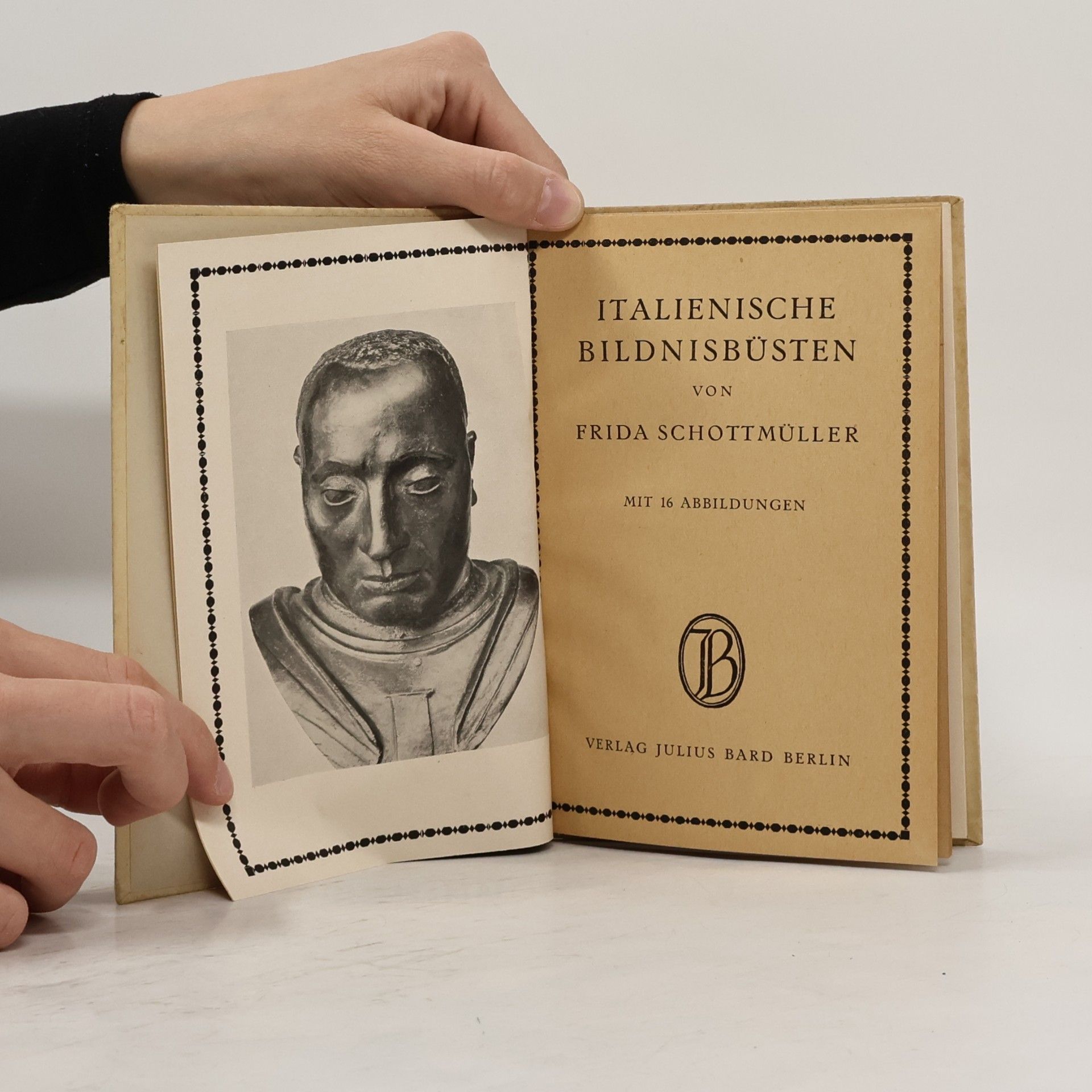 Frida Schottmüller Italienische Bildnisbüsten