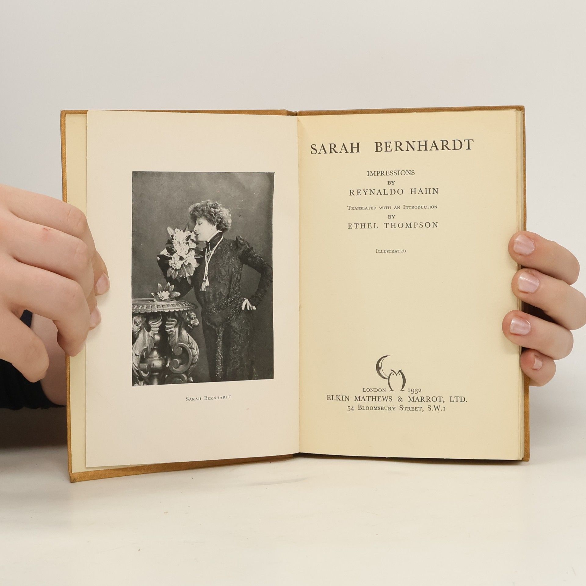Reynaldo Hahn Sarah Bernhardt