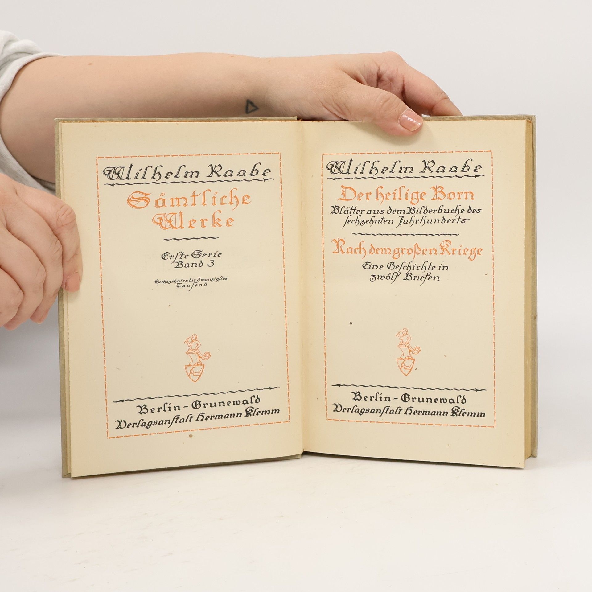 Wilhelm Raabe Sämtliche Werke 3