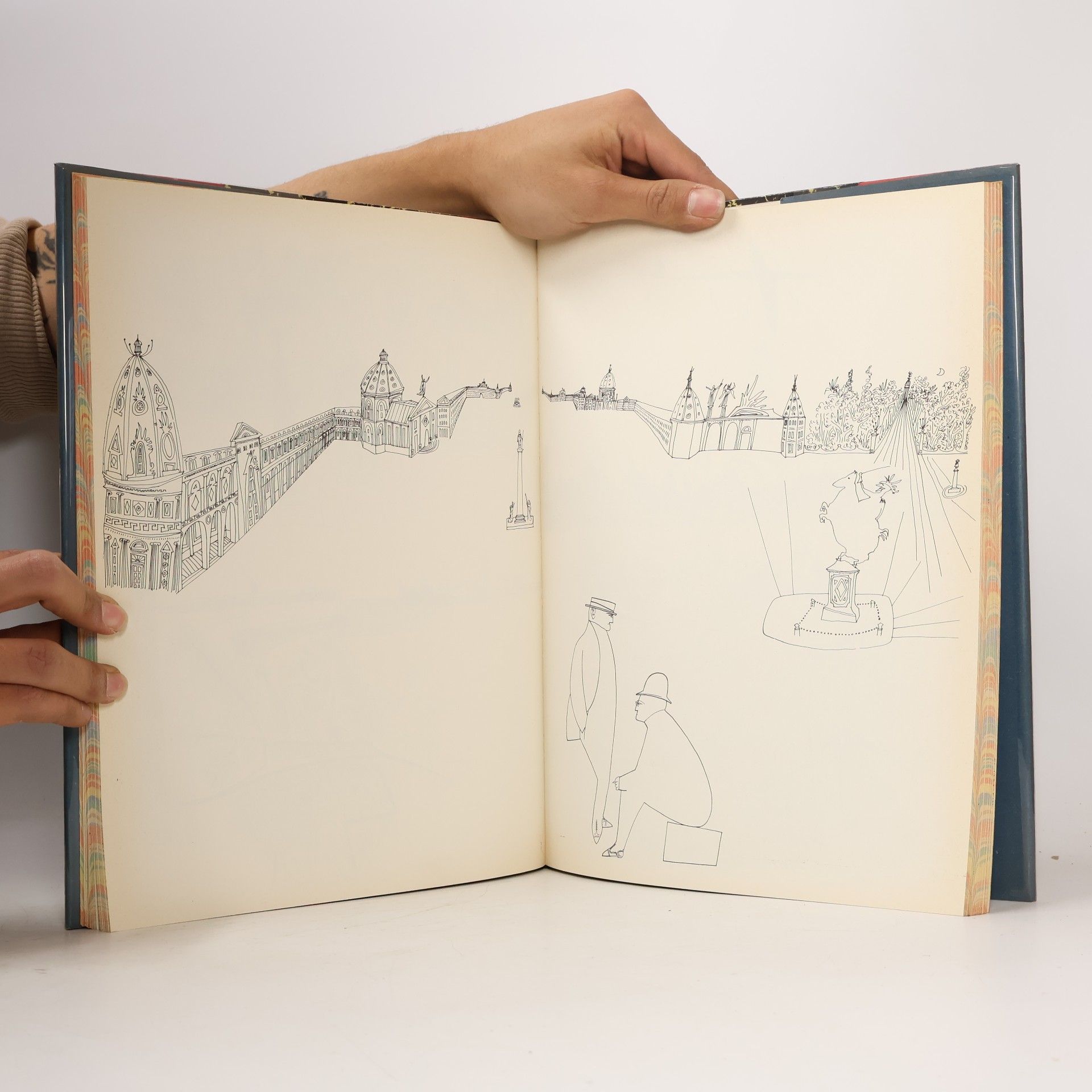 Saul Steinberg Steinberg's Umgang mit Menschen