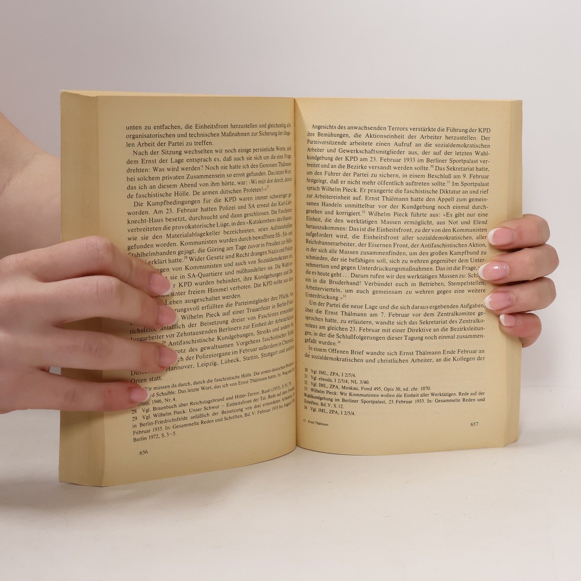 Kolektiv autorů Ernst Thälmann. Eine Biographie 2