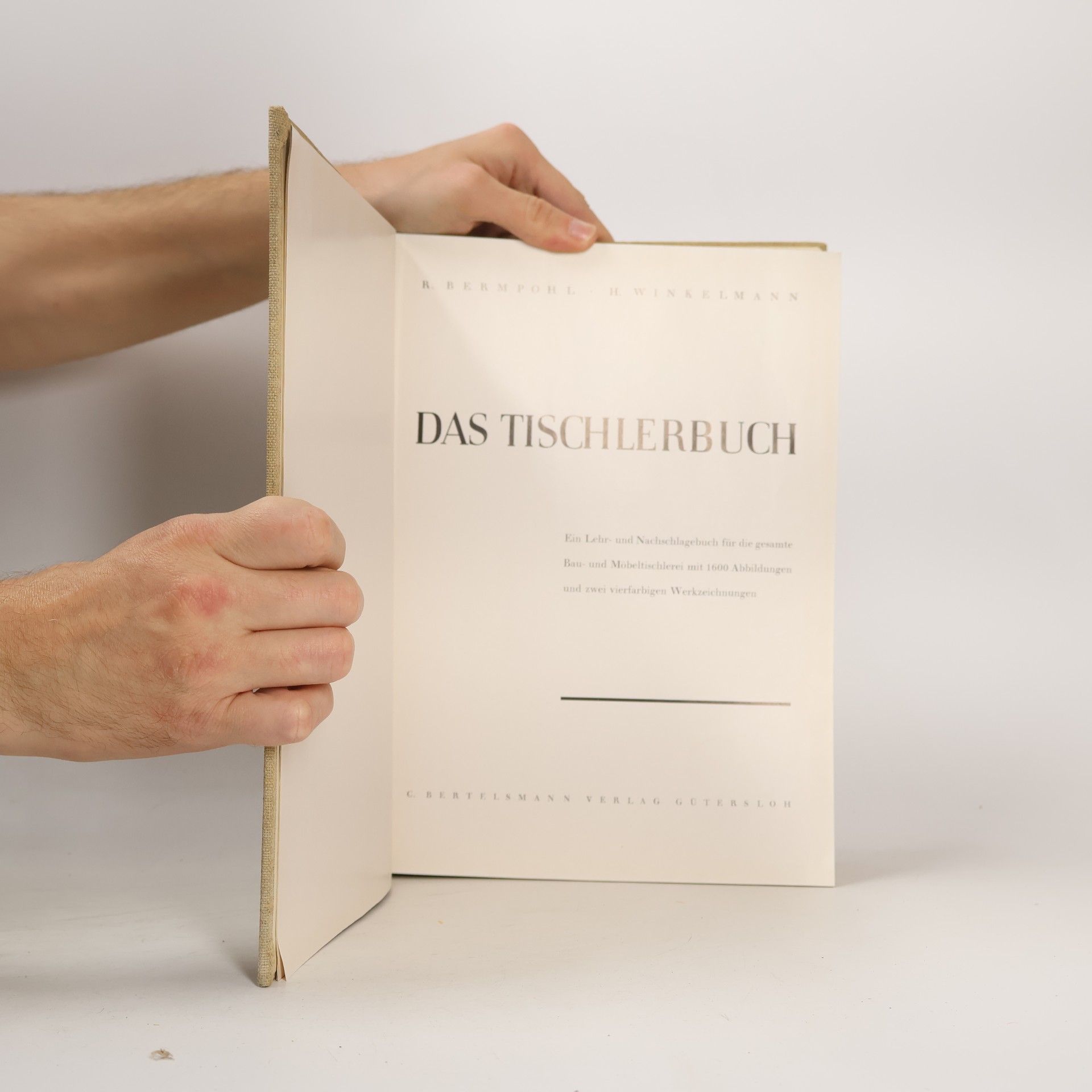 H. Winkelmann Das Tischlerbuch