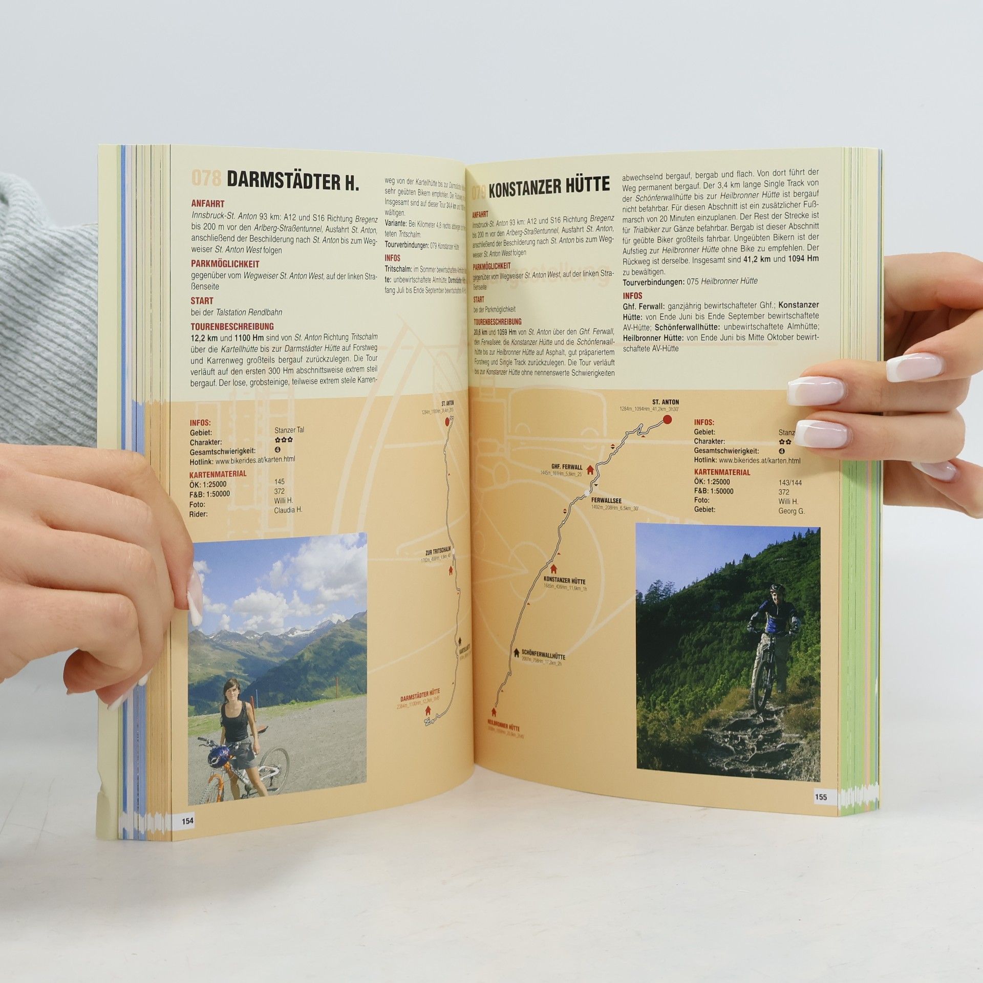 Claudia Hammerle 171 Mountain Bike Touren Nord- und Osttirol