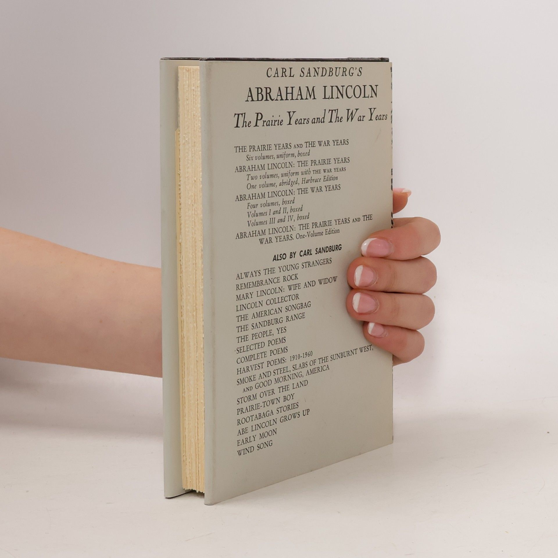 Carl Sandburg Selected Poems of Carl Sandburg