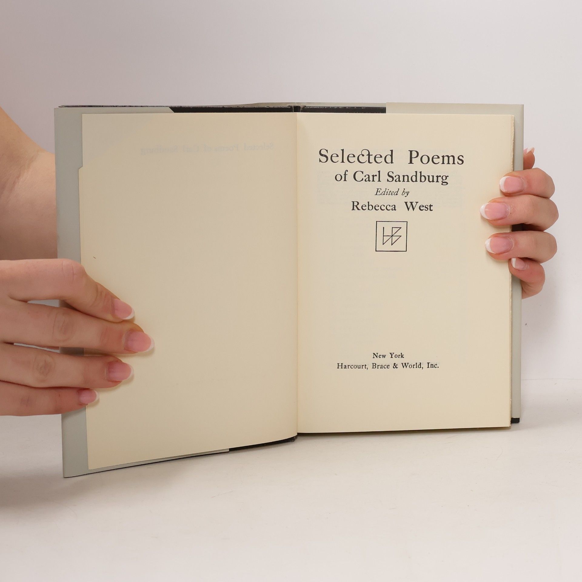 Carl Sandburg Selected Poems of Carl Sandburg