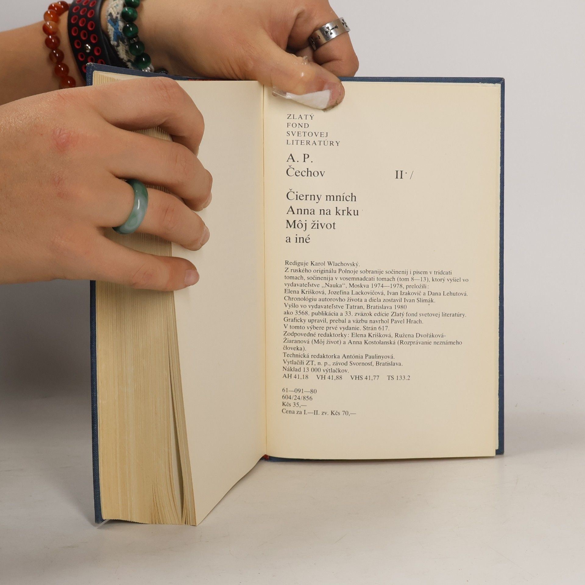 Anton Tchekhov Čierny mních. Anna na krku. Môj život a iné