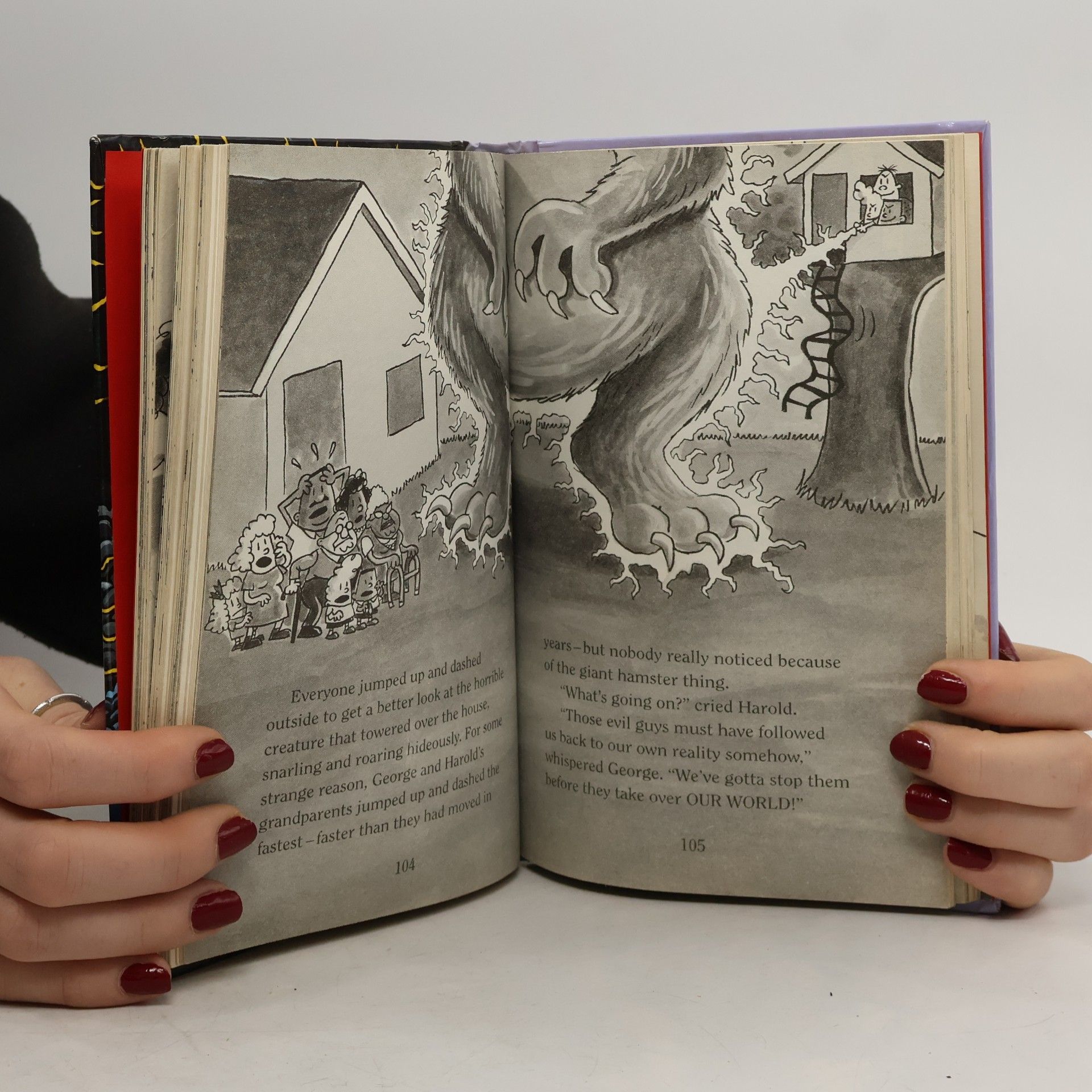 Dav Pilkey Captain Underpants and the preposterous plight of the purple potty people