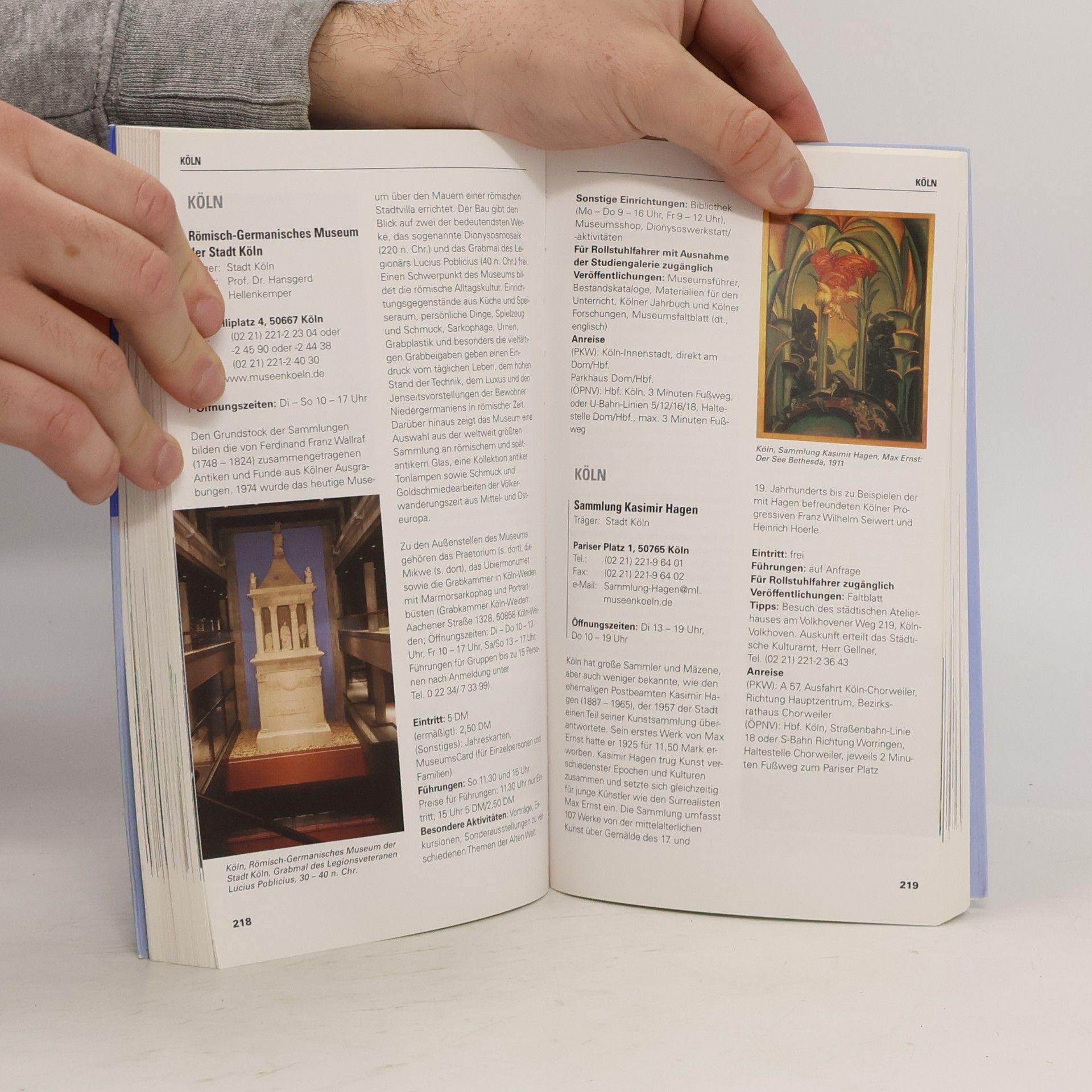 Christine Hartmann Museumsführer - Museen und Sammlungen im Rheinland - Taschenbuch