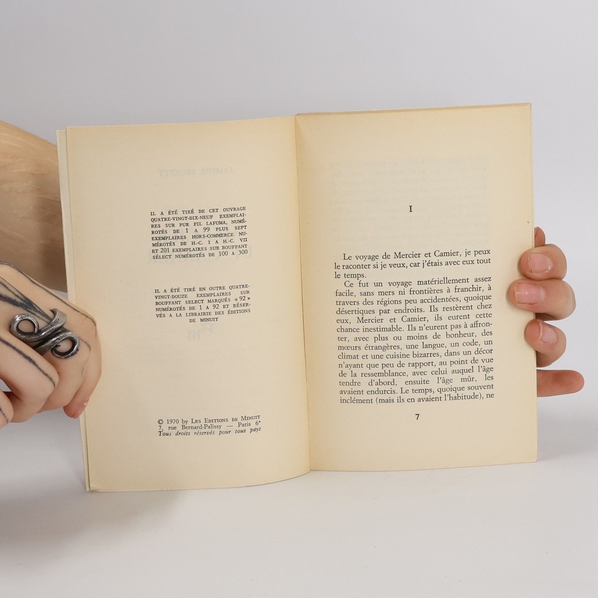 Samuel Beckett Mercier et Camier