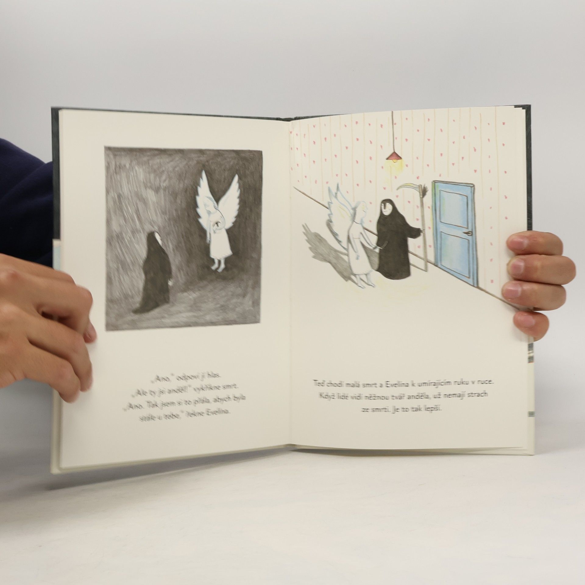 Kitty Crowther Návštěva malé smrti