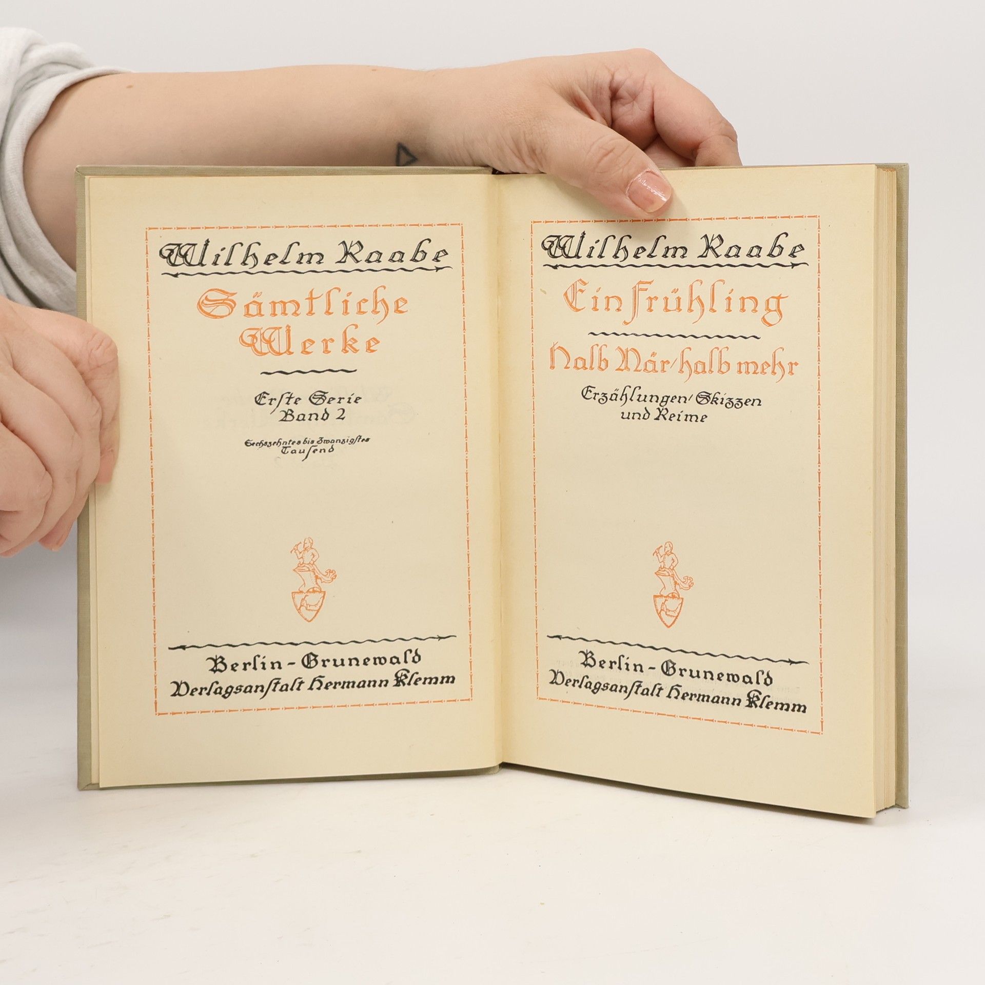 Wilhelm Raabe Sämtliche Werke 2