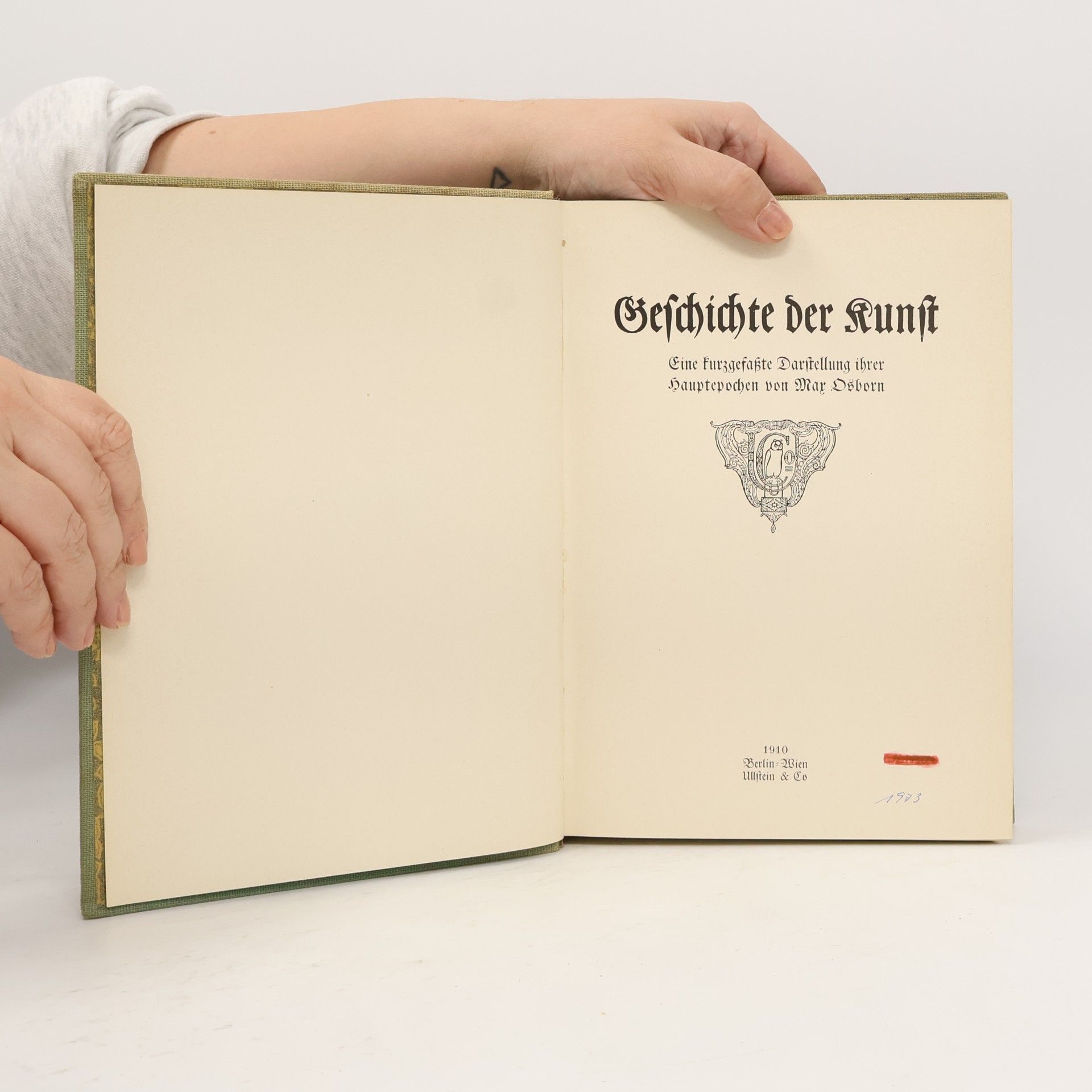Max OSborn Geschichte der Kunst