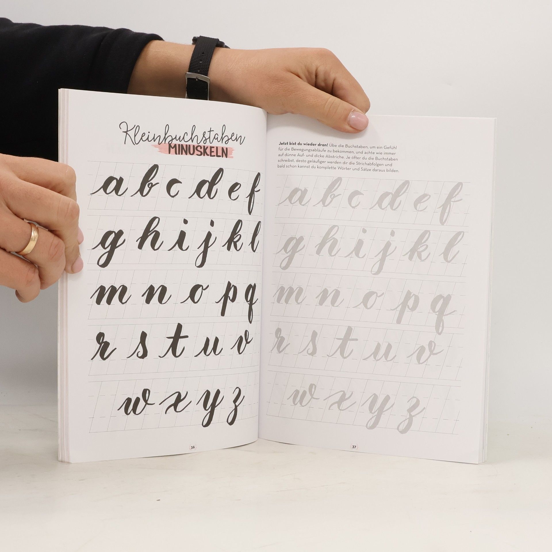 Katja Haas Schöne Schriften Anleitungsbuch : Handlettering von A bis Z
