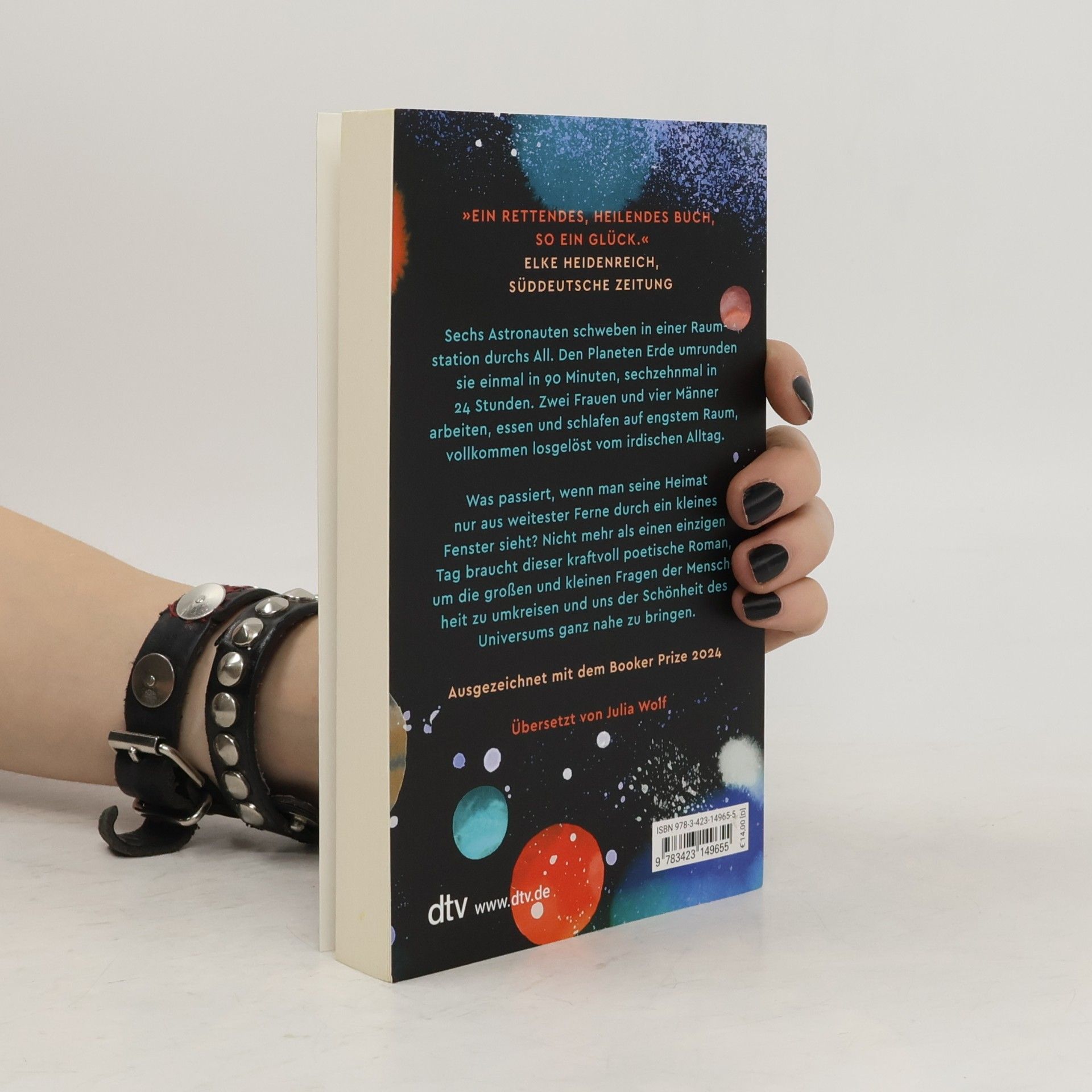 Samantha Harvey Umlaufbahnen: Roman | Ein literarischer Liebesbrief an den Planeten Erde und die Menschheit. Ausgezeichnet mit dem Booker Prize 2024. »Was für ein himmlischer Roman!« Adam Soboczynski, Die Zeit