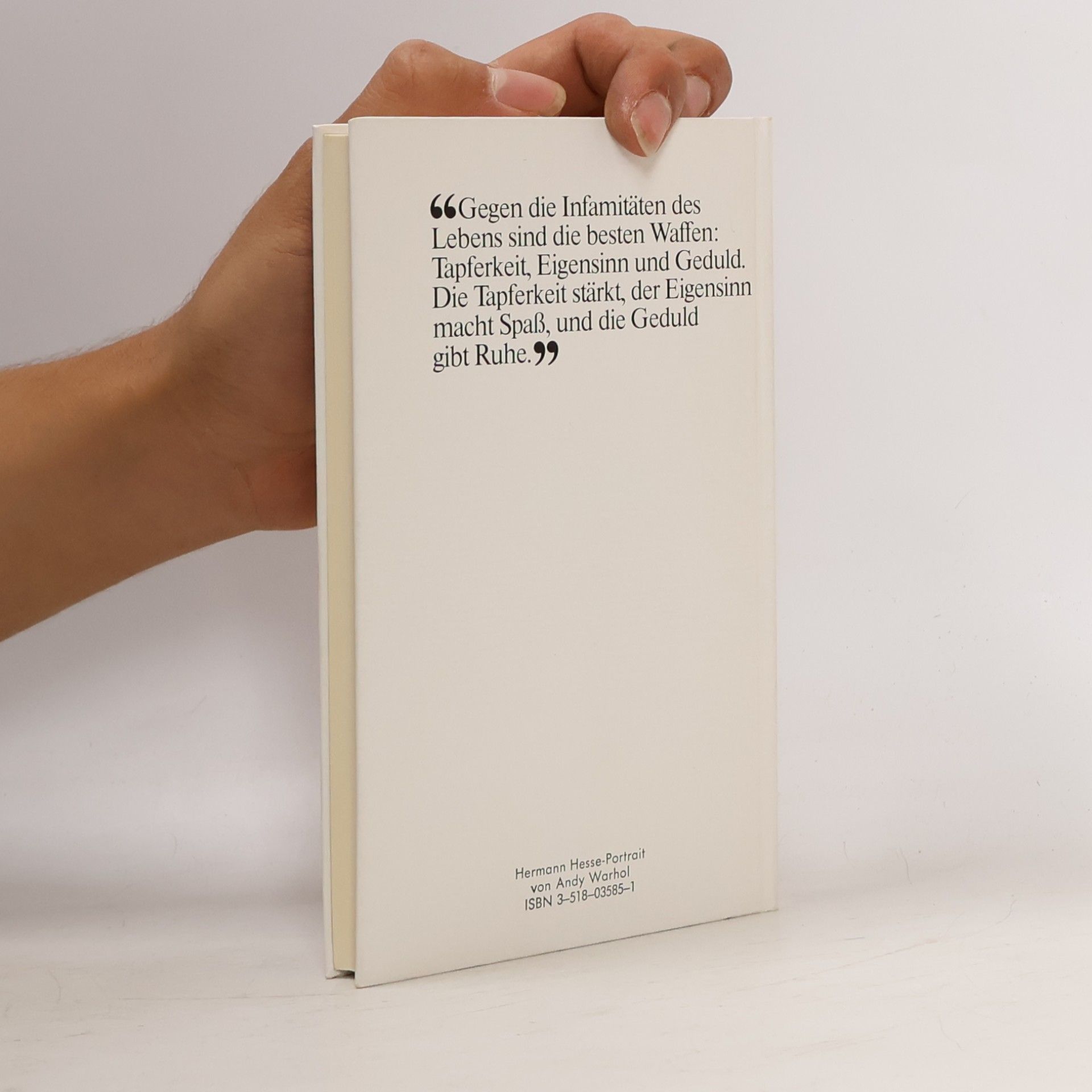 Hermann Hesse "Eigensinn macht Spass"
