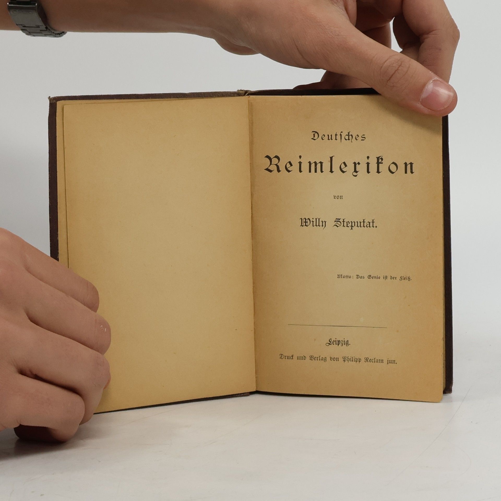 Willy Steputat Deutsches Reimlexikon