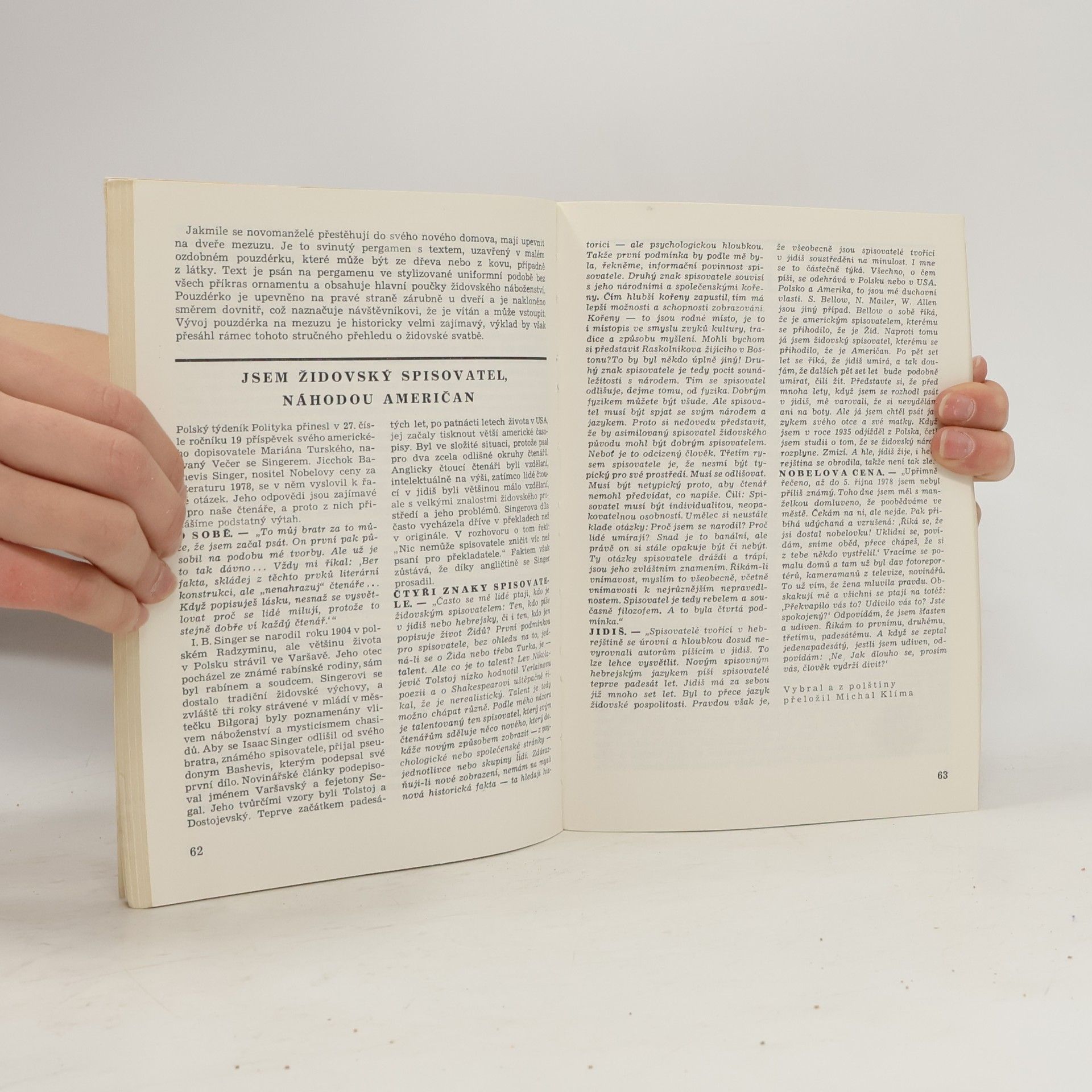 Various authors Židovská ročenka 5749/1988-89