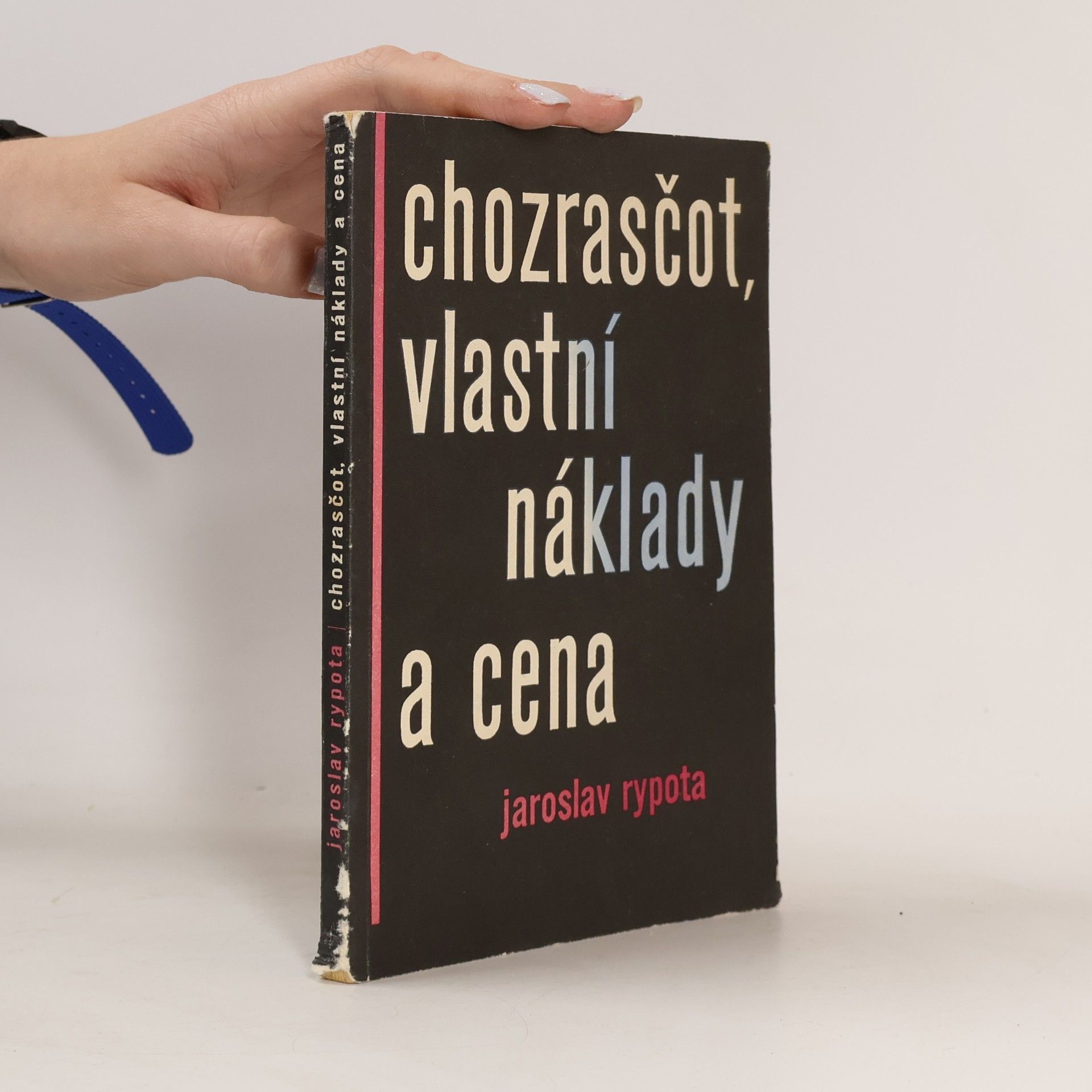 Chozrasčot, vlastní naklady a cena