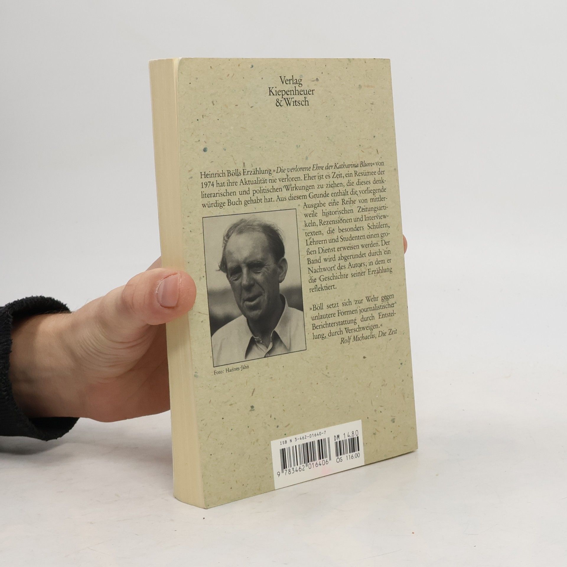 Heinrich Böll Die verlorene Ehre der Katharina Blum