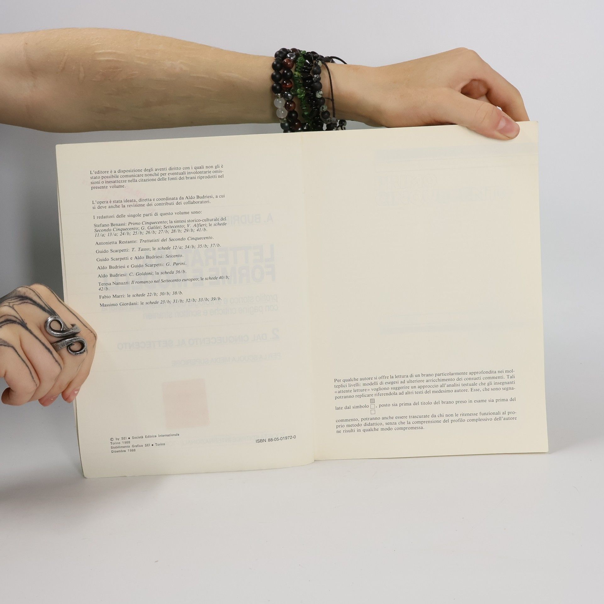 Aldo Budriesi Letteratura: forme e modelli