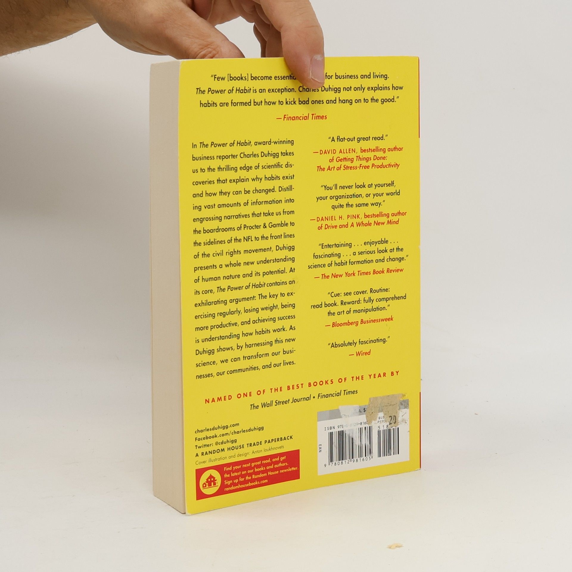 Charles Duhigg The power of habit : Why we do what we do in life and business