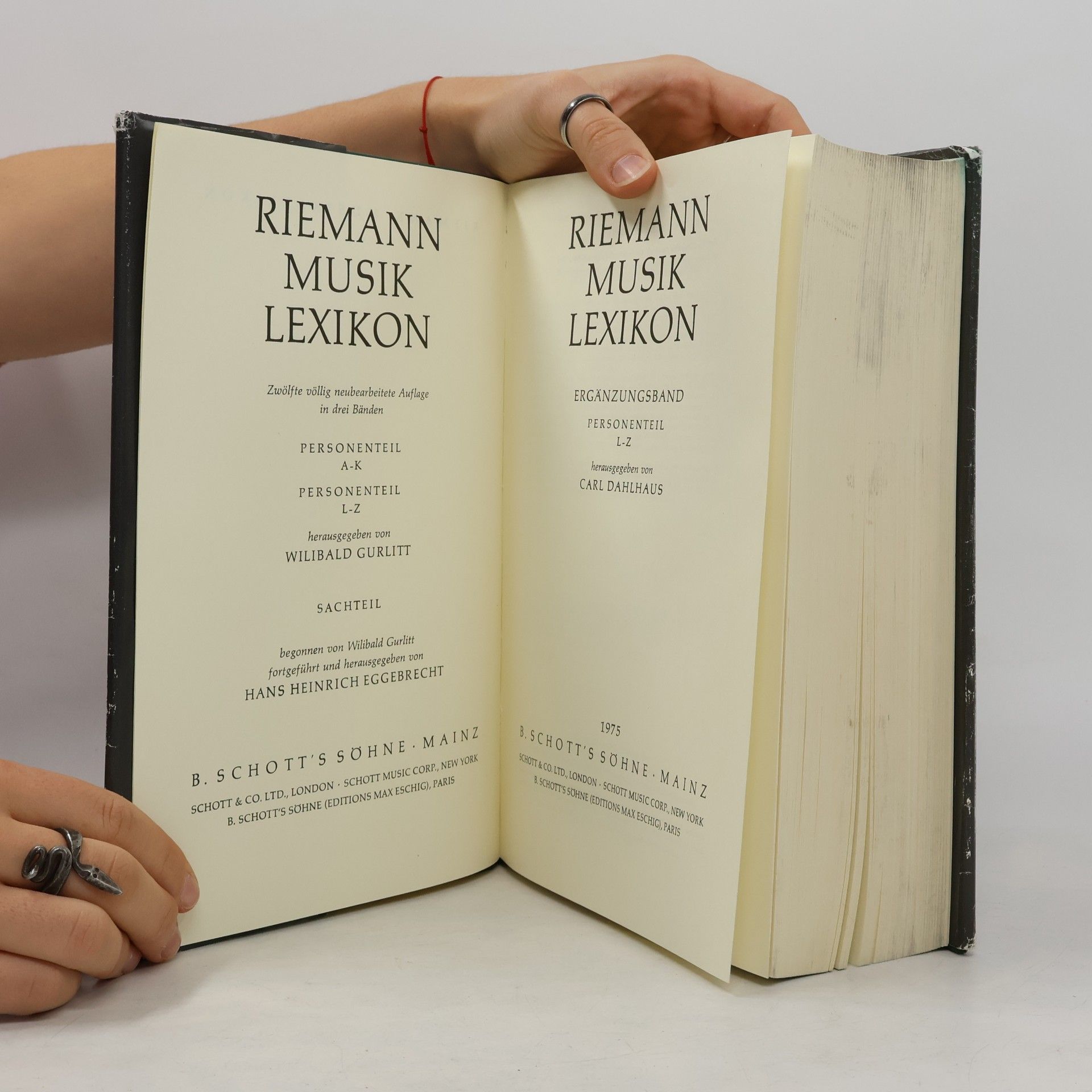 Autorenkollektiv Riemann Musik Lexikon. Personenteil L-Z