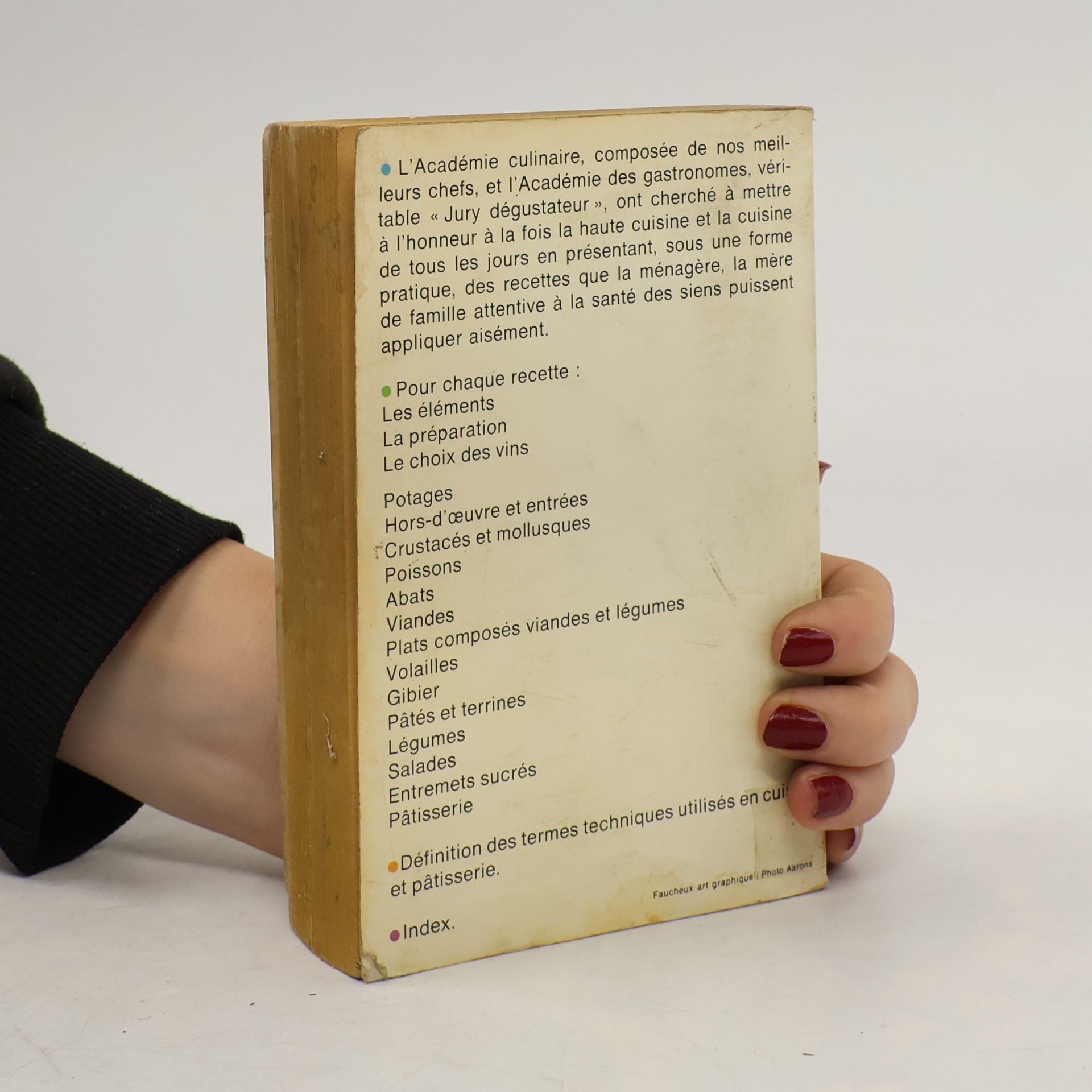 Académie Des Gastronomes Cuisine française