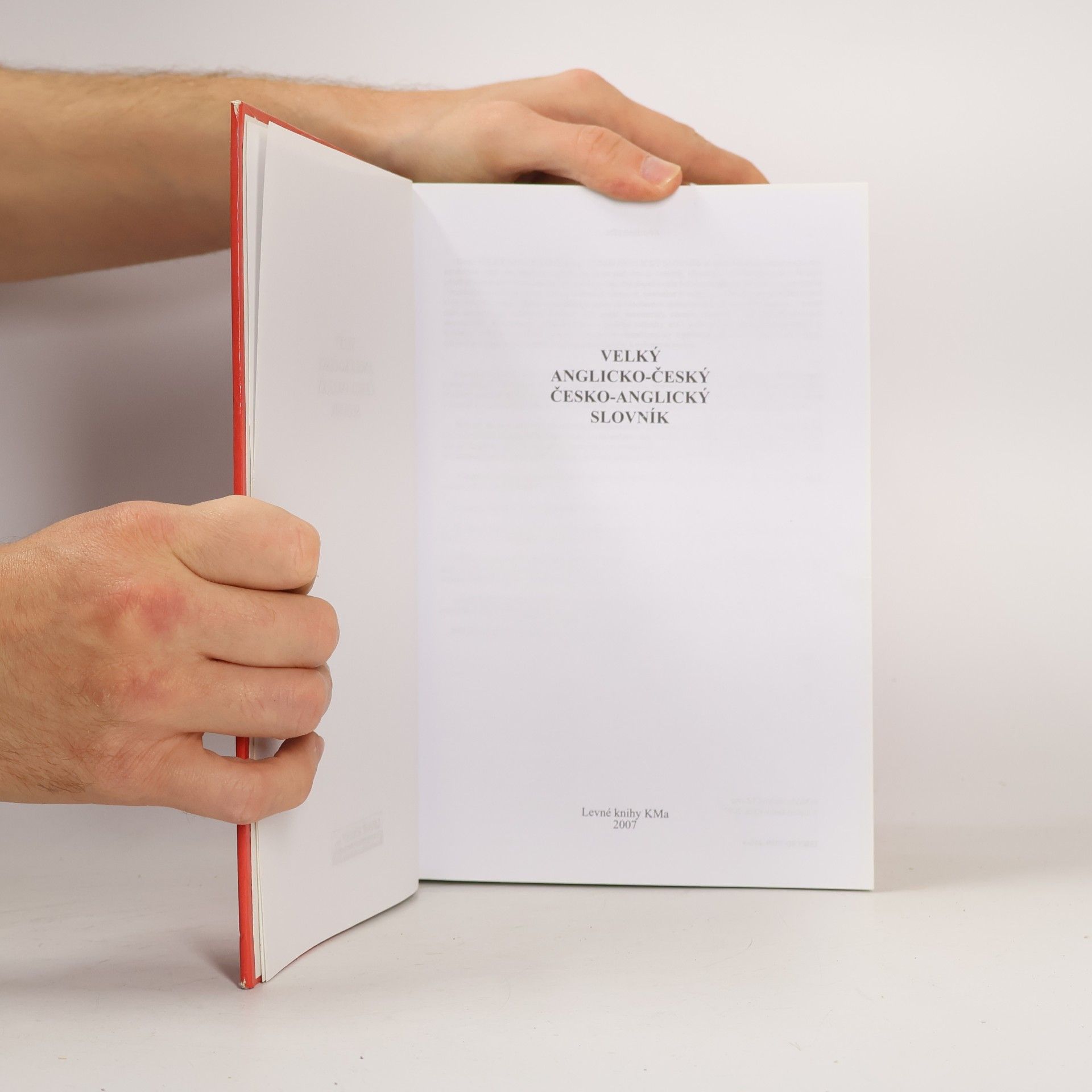 Tomáš Zahradníček Velký anglicko-český, česko-anglický slovník. Comprehensive English-Czech, Czech-English Dictionary