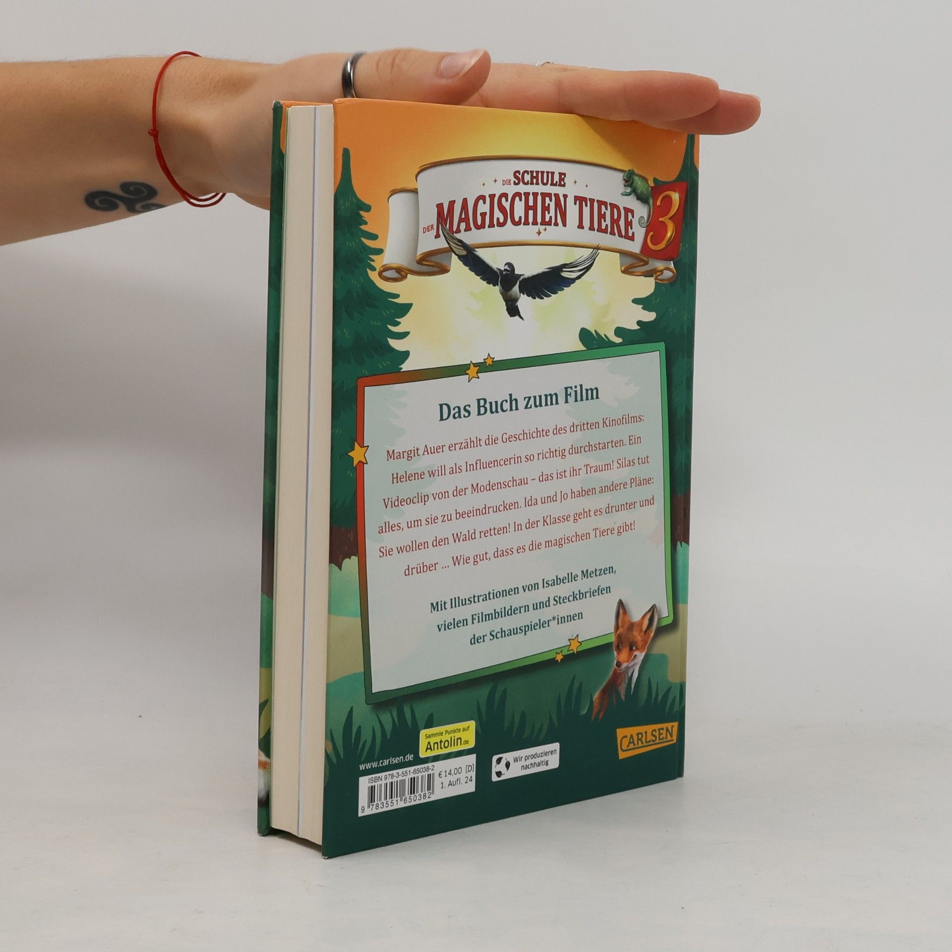 Margit Auer Die Schule der magischen Tiere 3: Das Buch zum Film