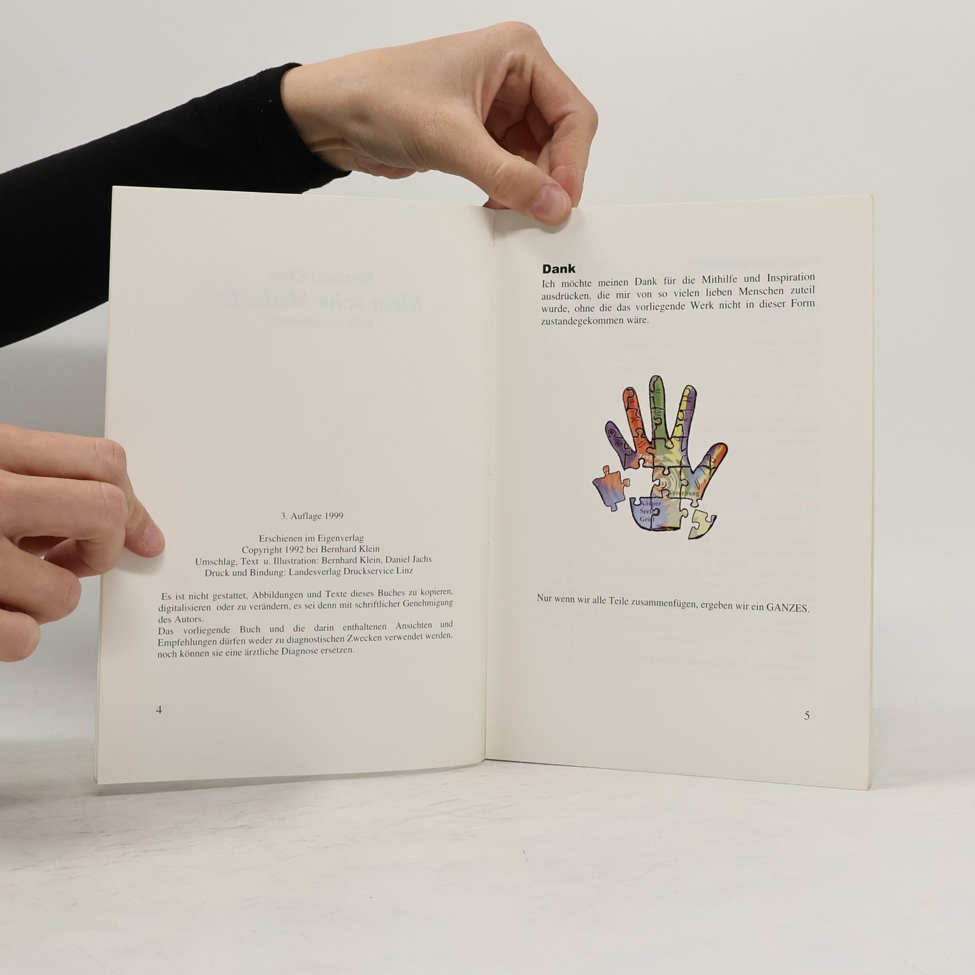 Bernhard Klein Hand-Buch der Klein´schen Methode