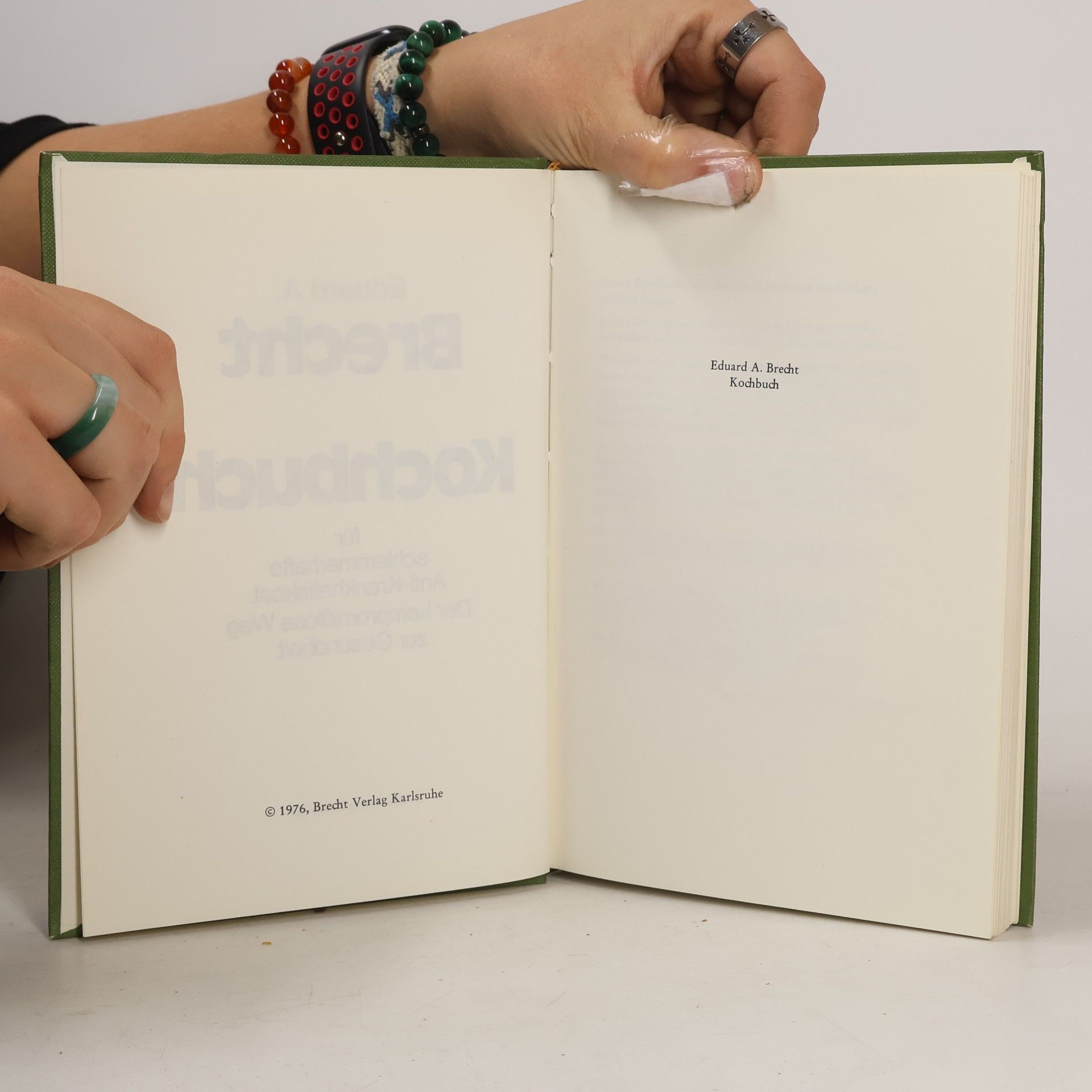 Eduard A. Brecht Kochbuch