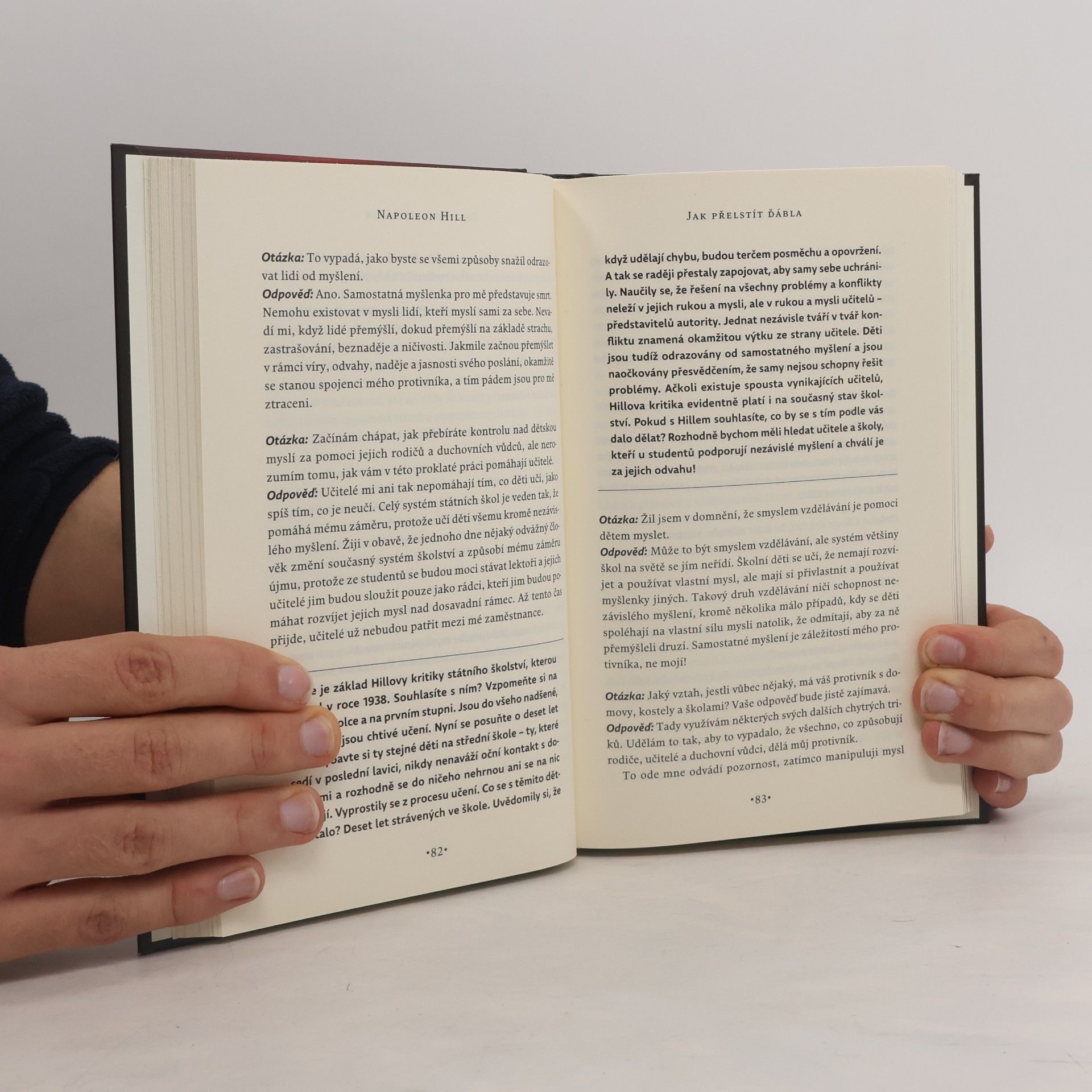 Napoleon Hill Jak přelstít ďábla. Tajemství svobody a úspěchu