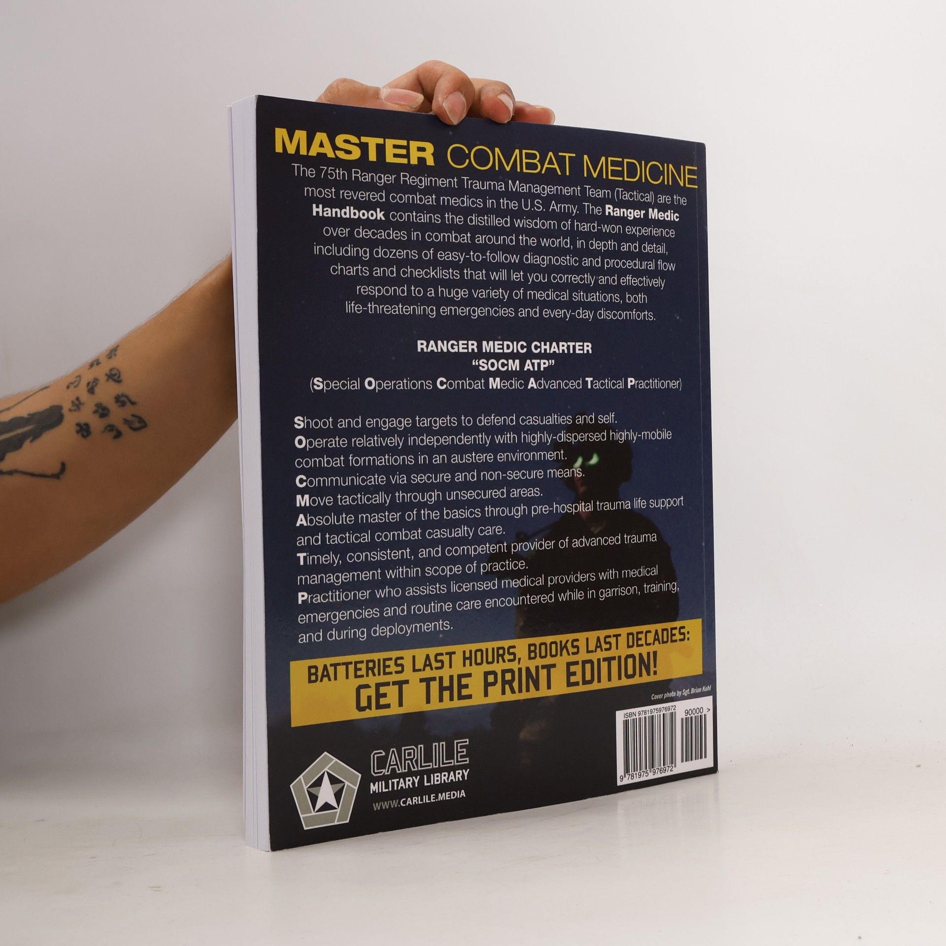 U.S. Department of the Army The Official US Army Ranger Medic Handbook - Full Size Edition