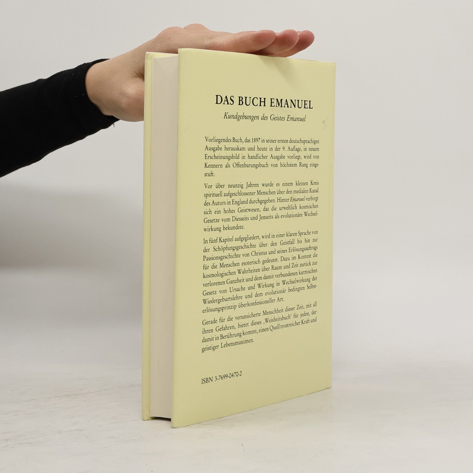 Bernhard Forsboom Das Buch Emanuel