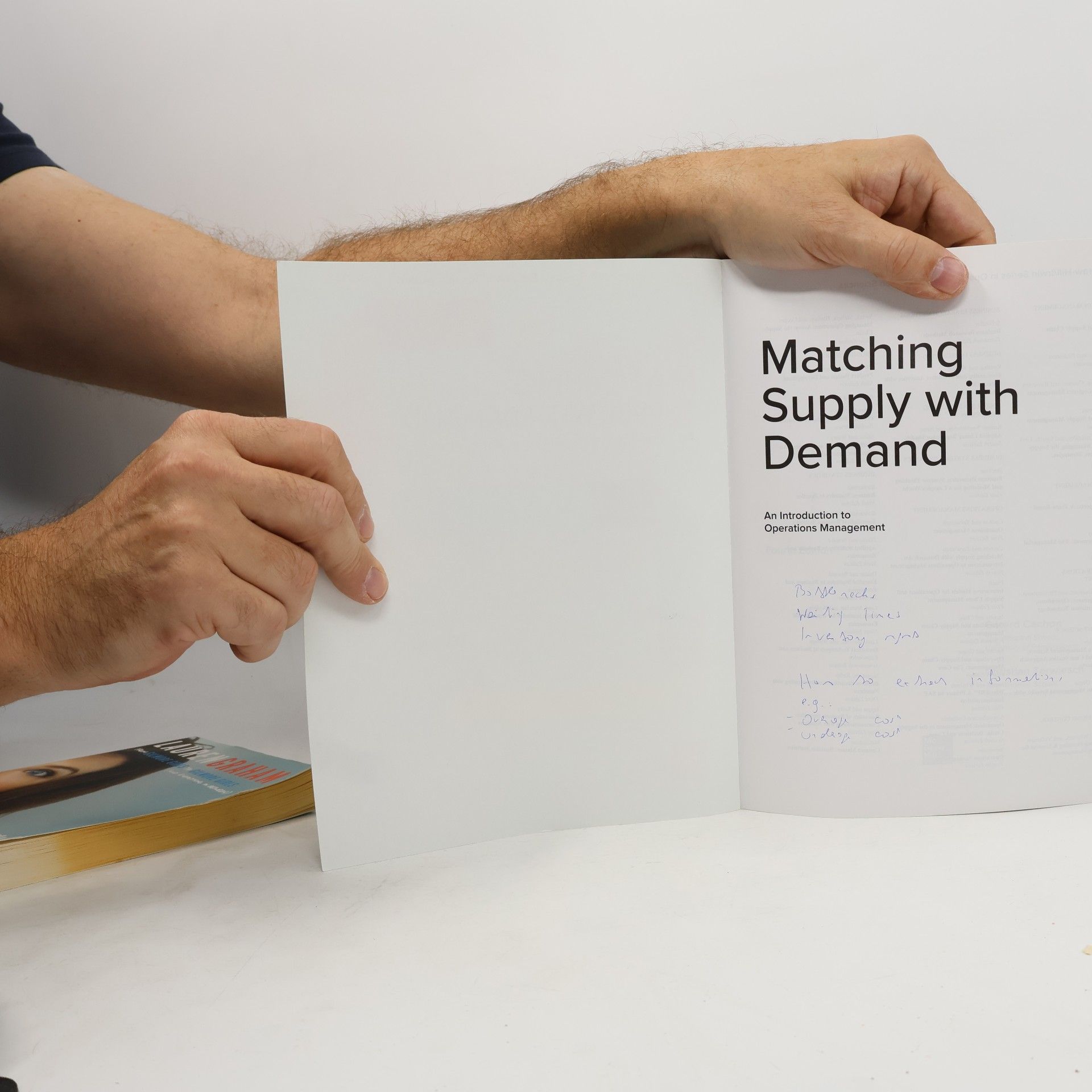 Christian Terwiesch Matching Supply with Demand