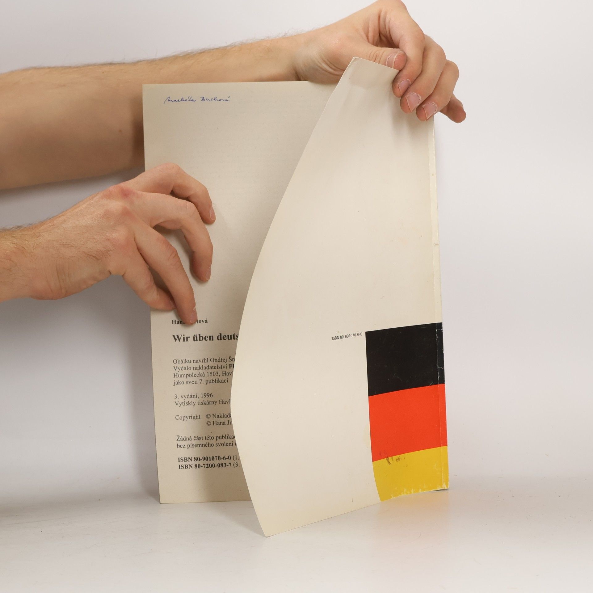 Hana Justova Wir üben deutsche Grammatik (pracovní sešit)