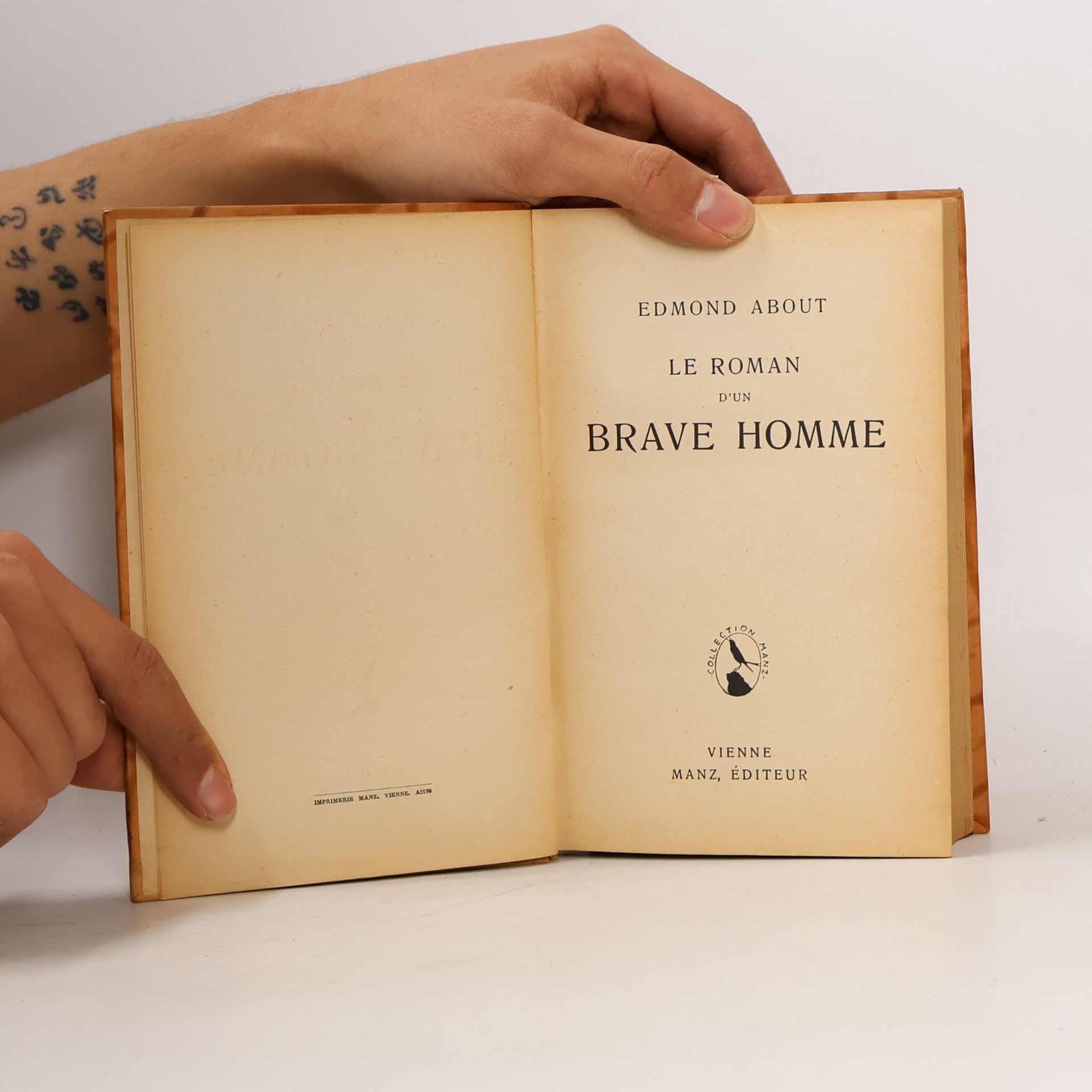 Edmond About Le Roman d'un brave homme