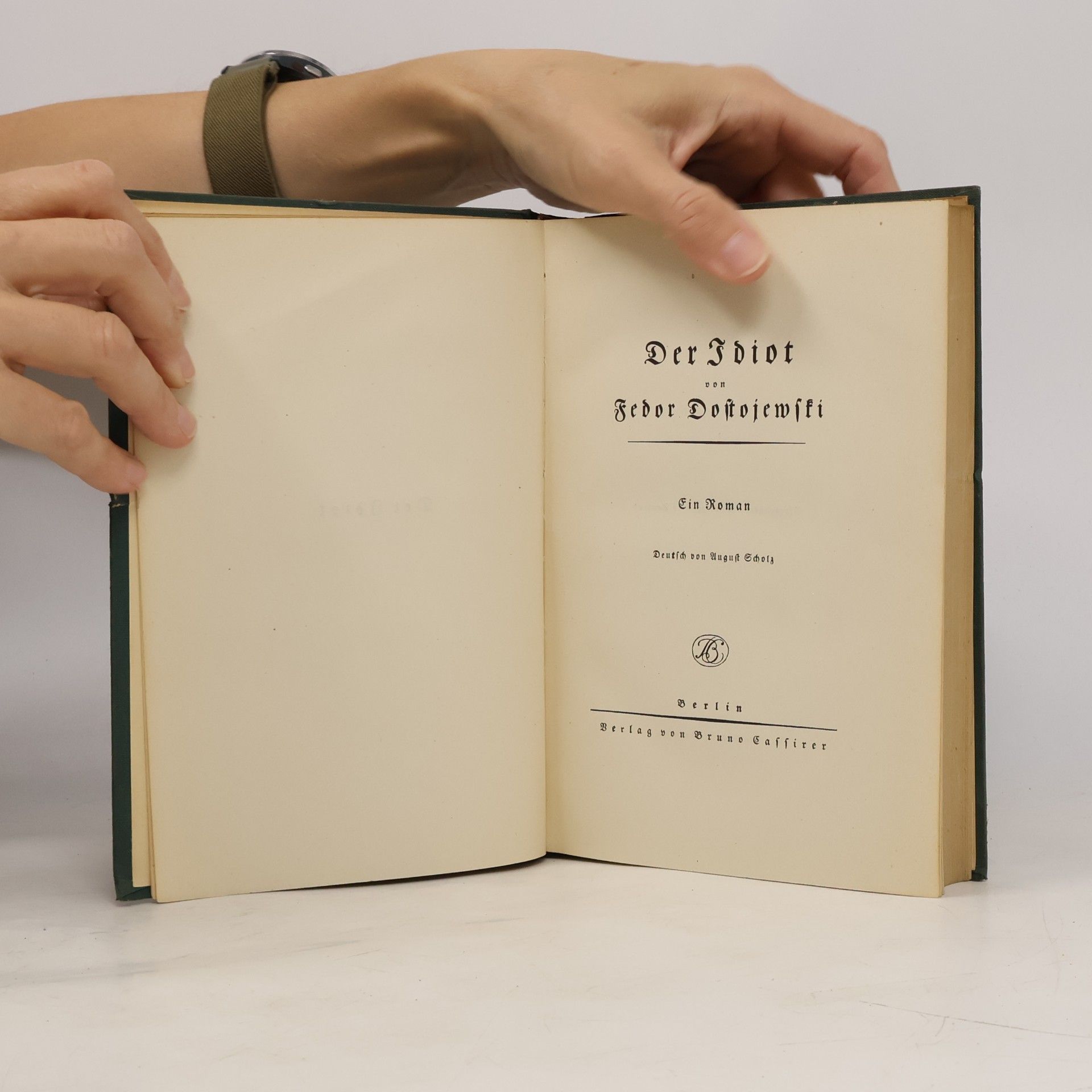 Fjodor Michailowitsch Dostojewski Der Idiot