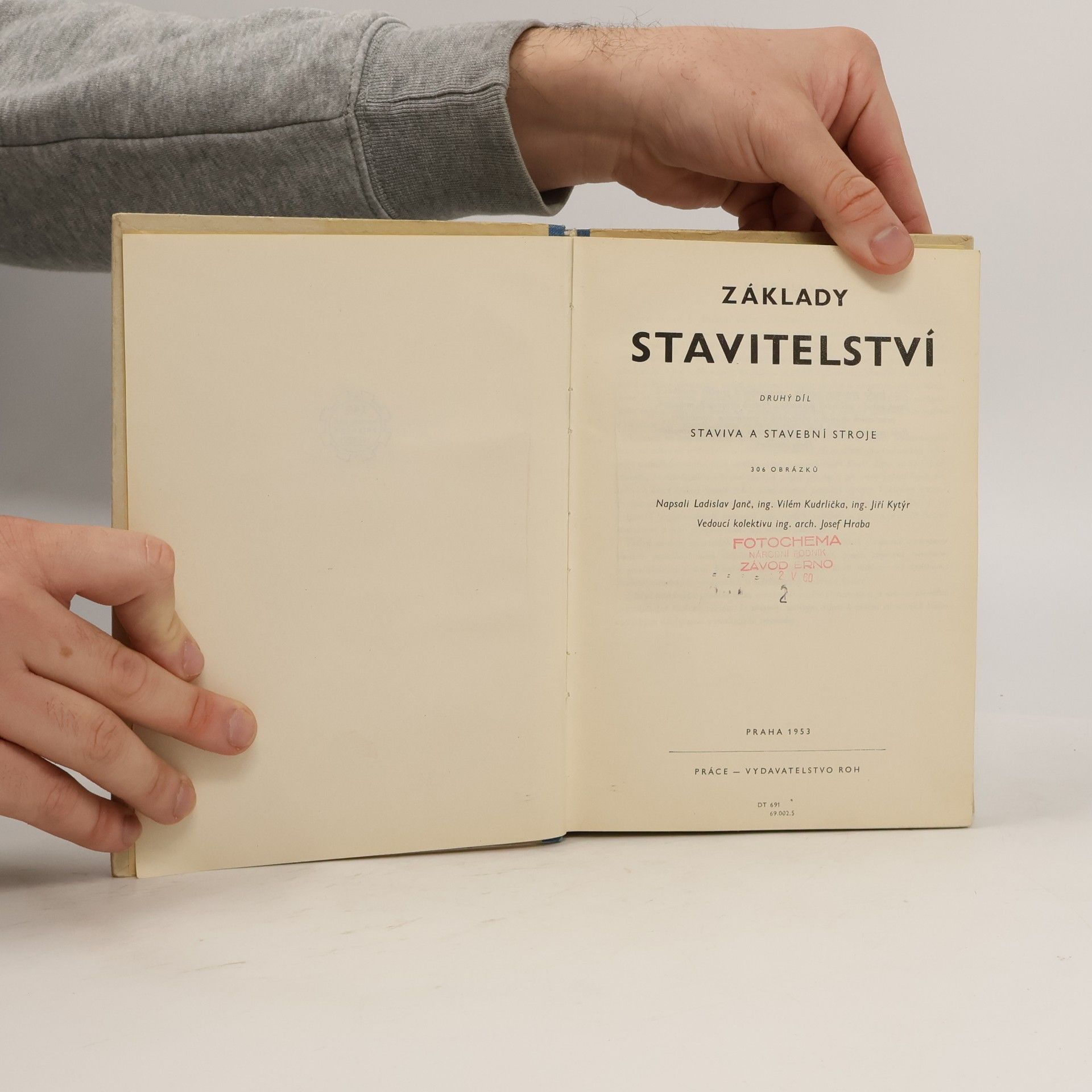 Josef Hraba Základy stavitelství 2