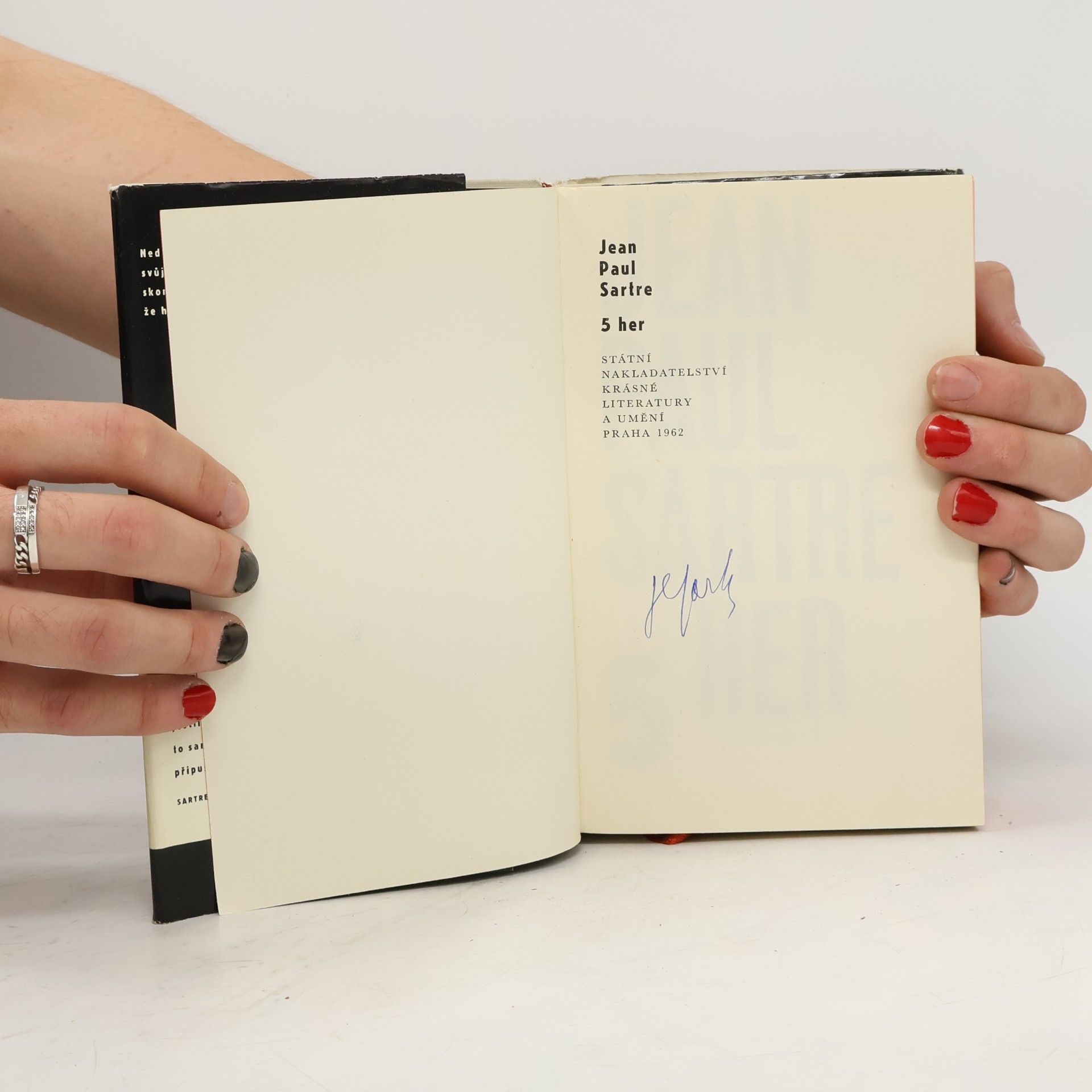 Jean-Paul Sartre Pět her a jedna aktovka