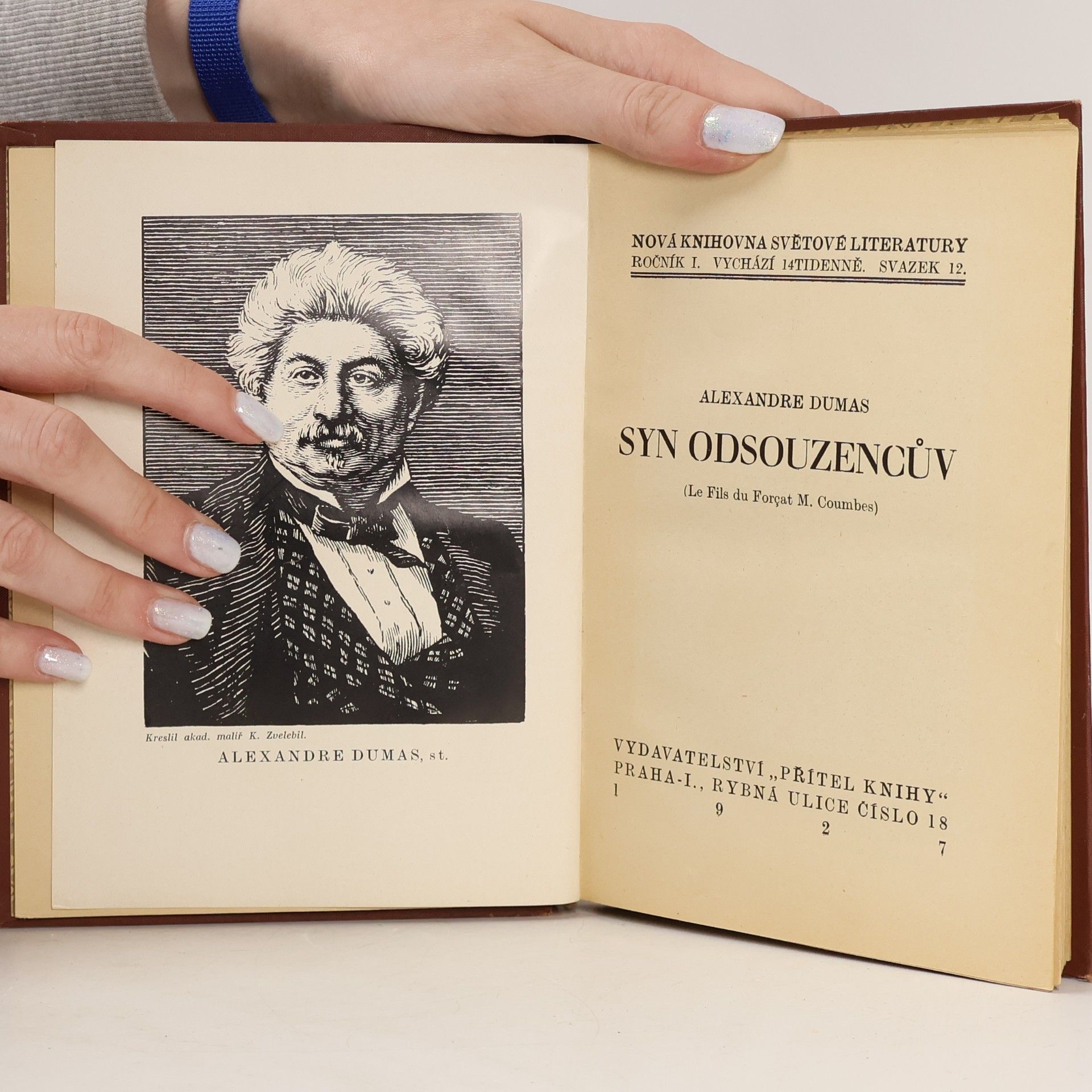 Alexandre Dumas Syn odsouzencův