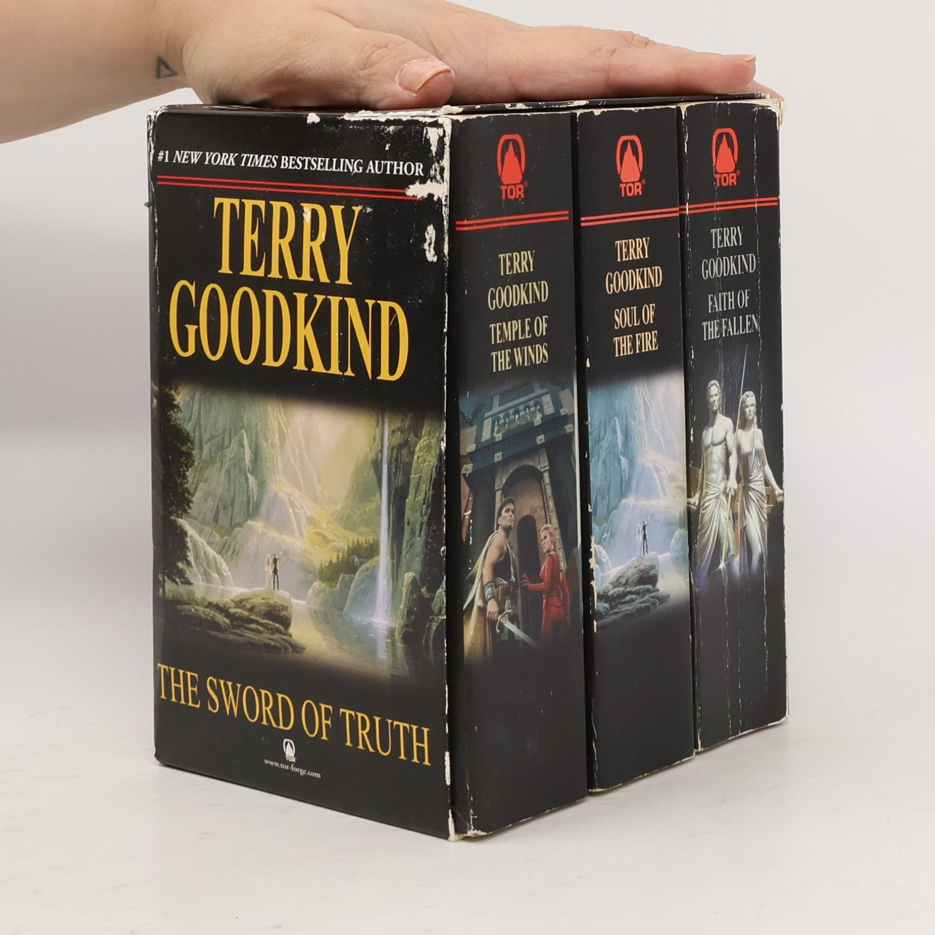 Terry Goodkind The Sword of Truth: Tample of Winds. Soul of the Fire. Faith of the Fallen