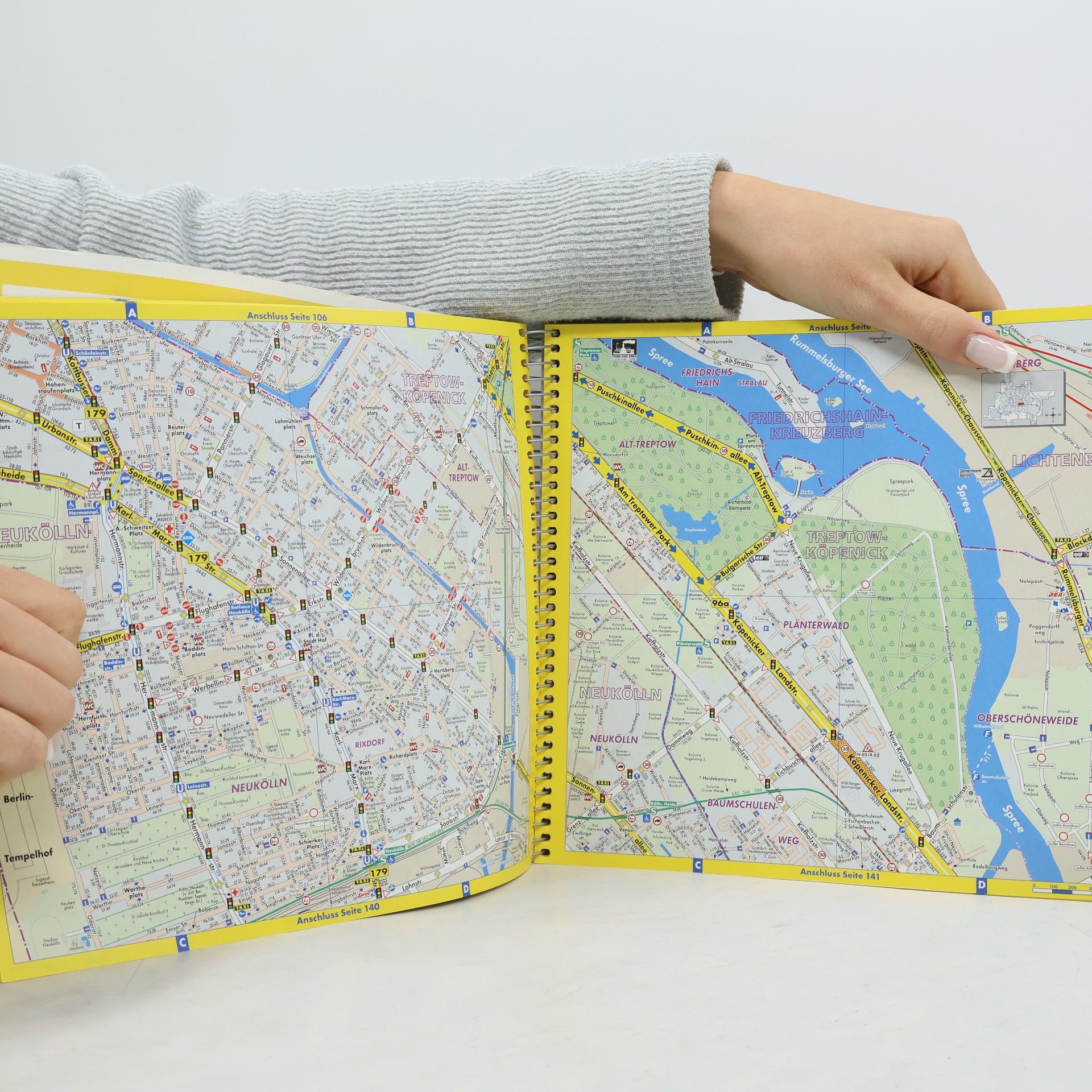 Berlin Autofahrer- Atlas 2002/2003 1 : 14 000. Sonderausgabe