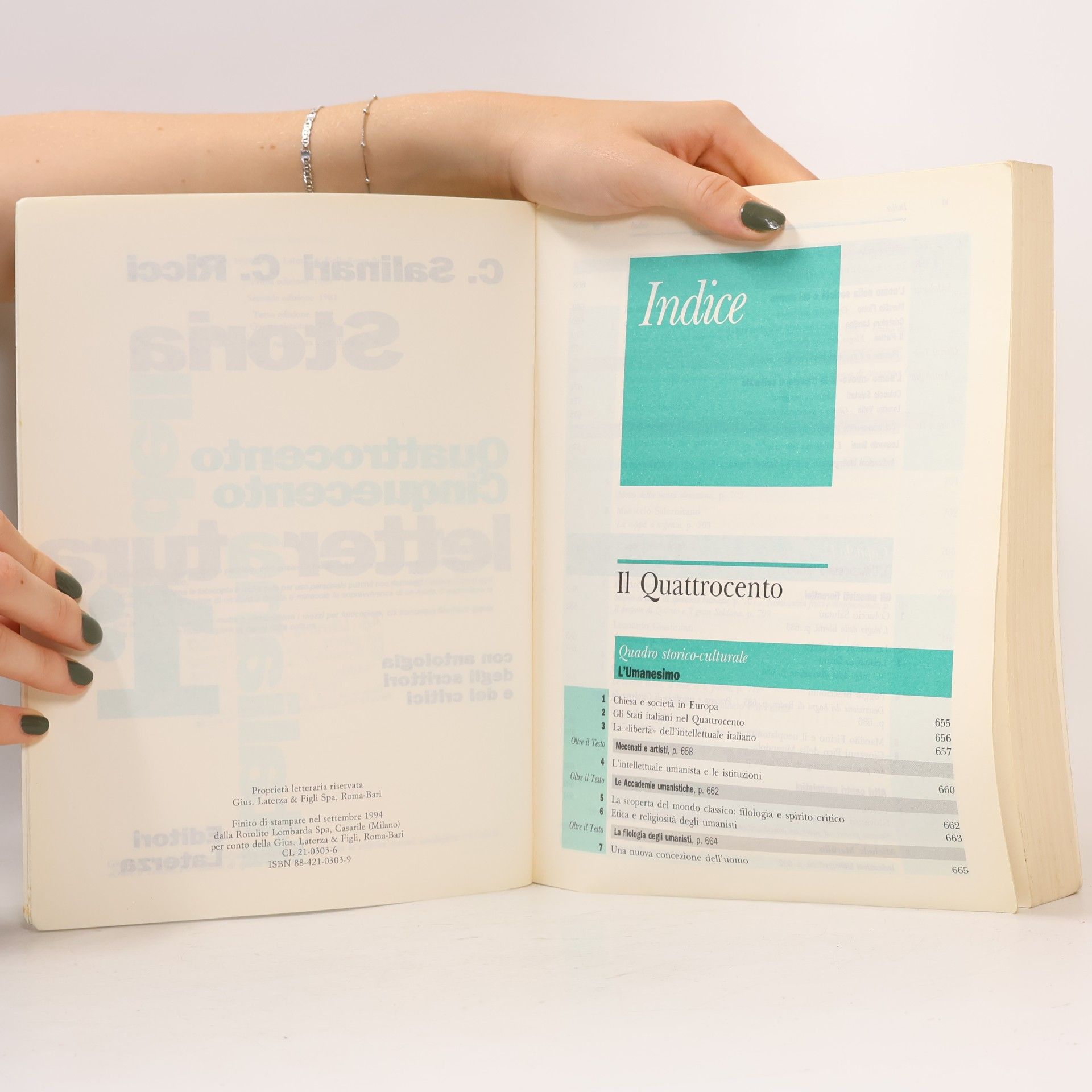 C. Salinari Collezione scolastica - 1: Storia della letteratura italiana. Per il triennio. Quattrocento. Cinquecento