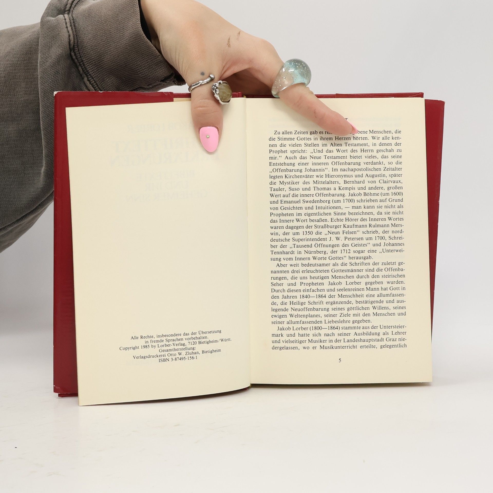 Jakob Lorber Schrifttext-Erklärungen