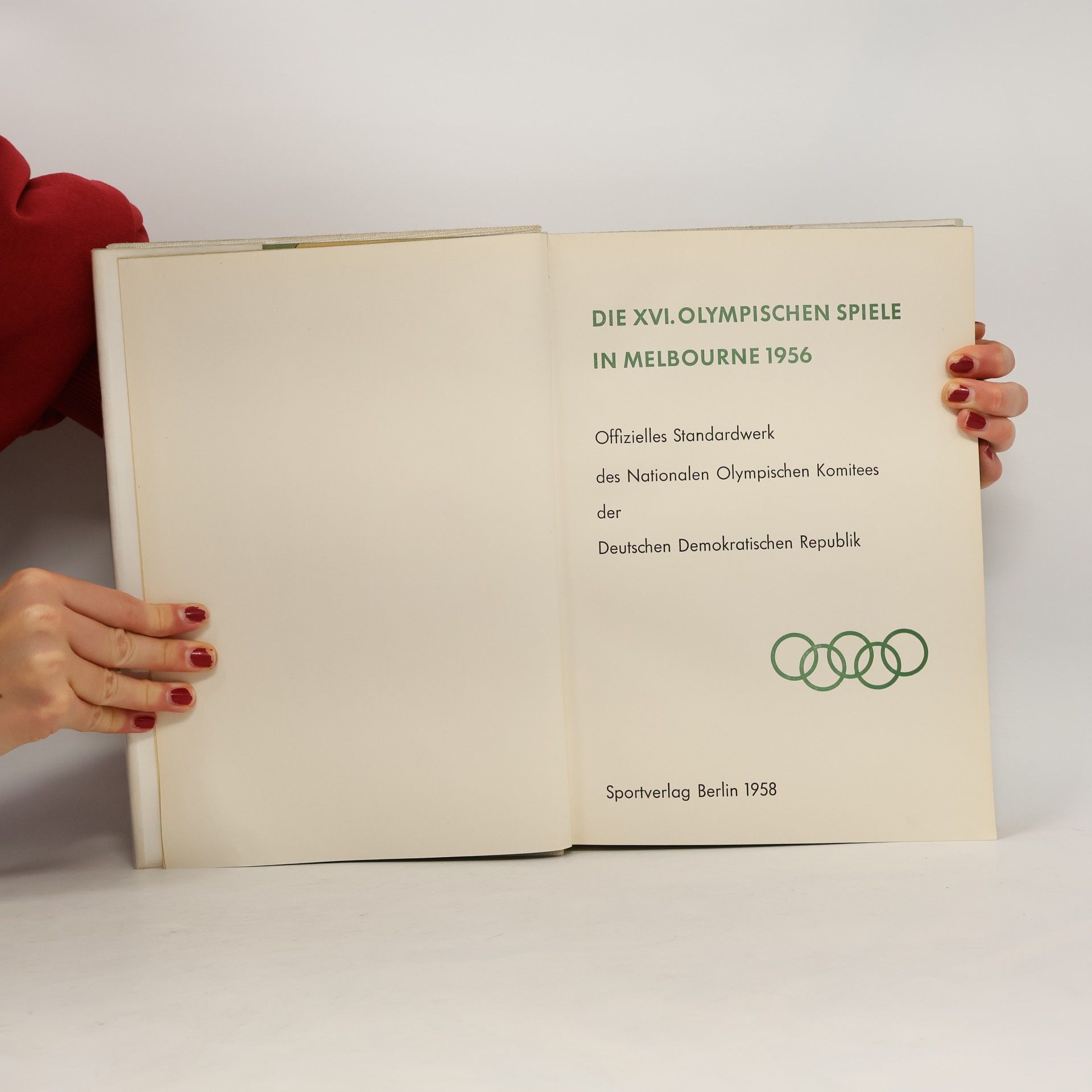 Autorenkollektiv XVI. Olympische Spiele. Melbourne 1956