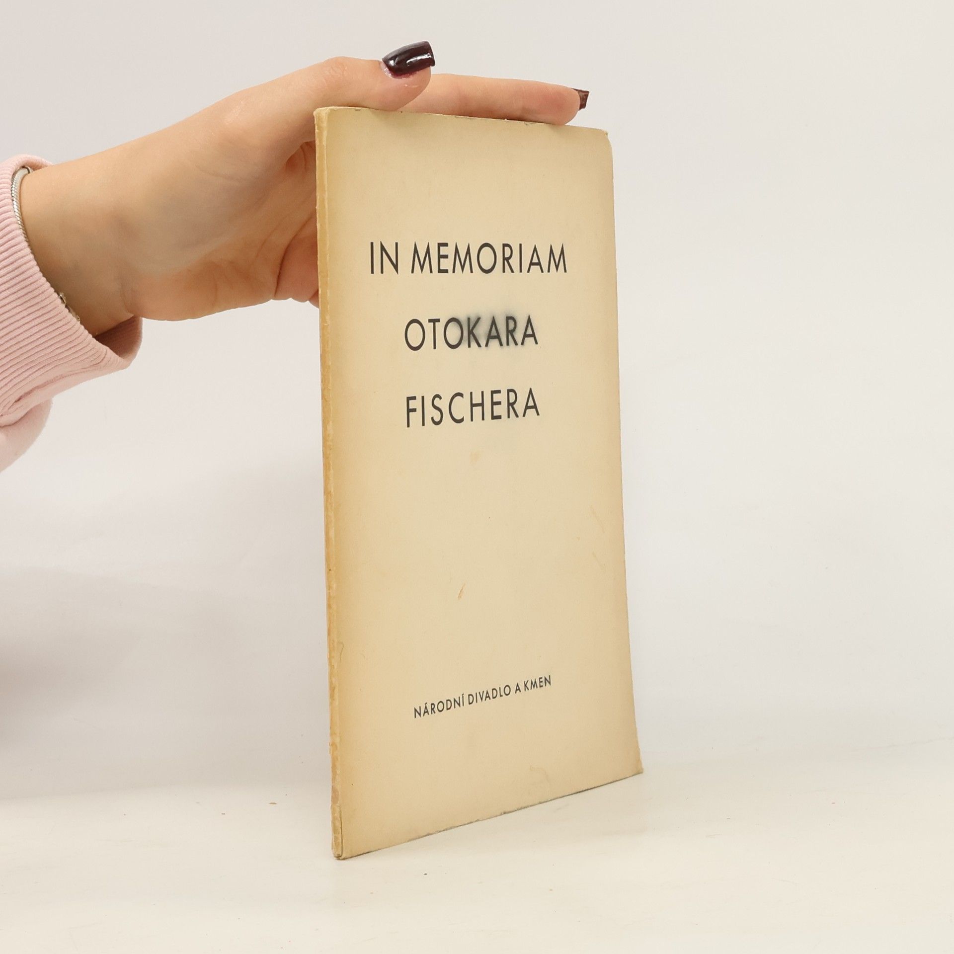 Various authors In memoriam Otokara Fischera